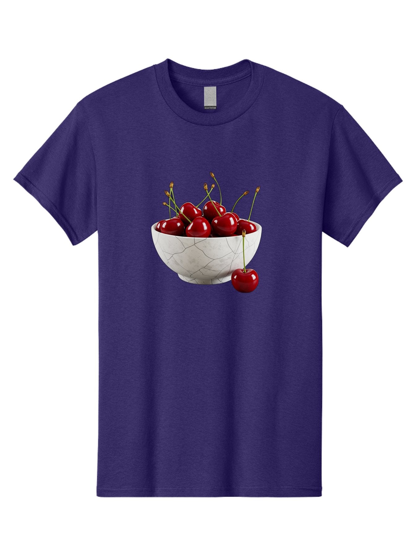 Cherries-In-Cracked-White-Bowl Men'S Graphic Tee, 100% Cotton, Comfortable Casual Summer Wear, Machine Washable, Vintage Camera, Old Camera, Antique Camera, Black Camera, Classic Photography, Photography Equipment, Nostalgic Device, Bai704 13