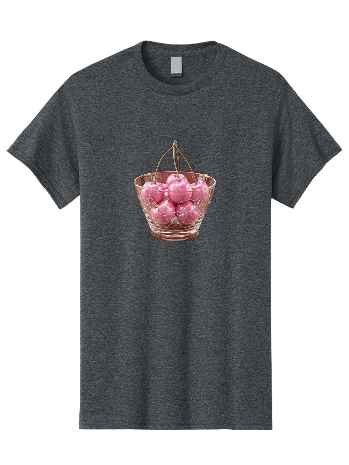 Cherries-In-Glass-Basket Men'S Graphic Tee, 100% Cotton, Comfortable Casual Summer Wear, Machine Washable, Vintage Camera, Old Camera, Antique Camera, Black Camera, Classic Photography, Photography Equipment, Nostalgic Device, Film Camera, Bai706 15