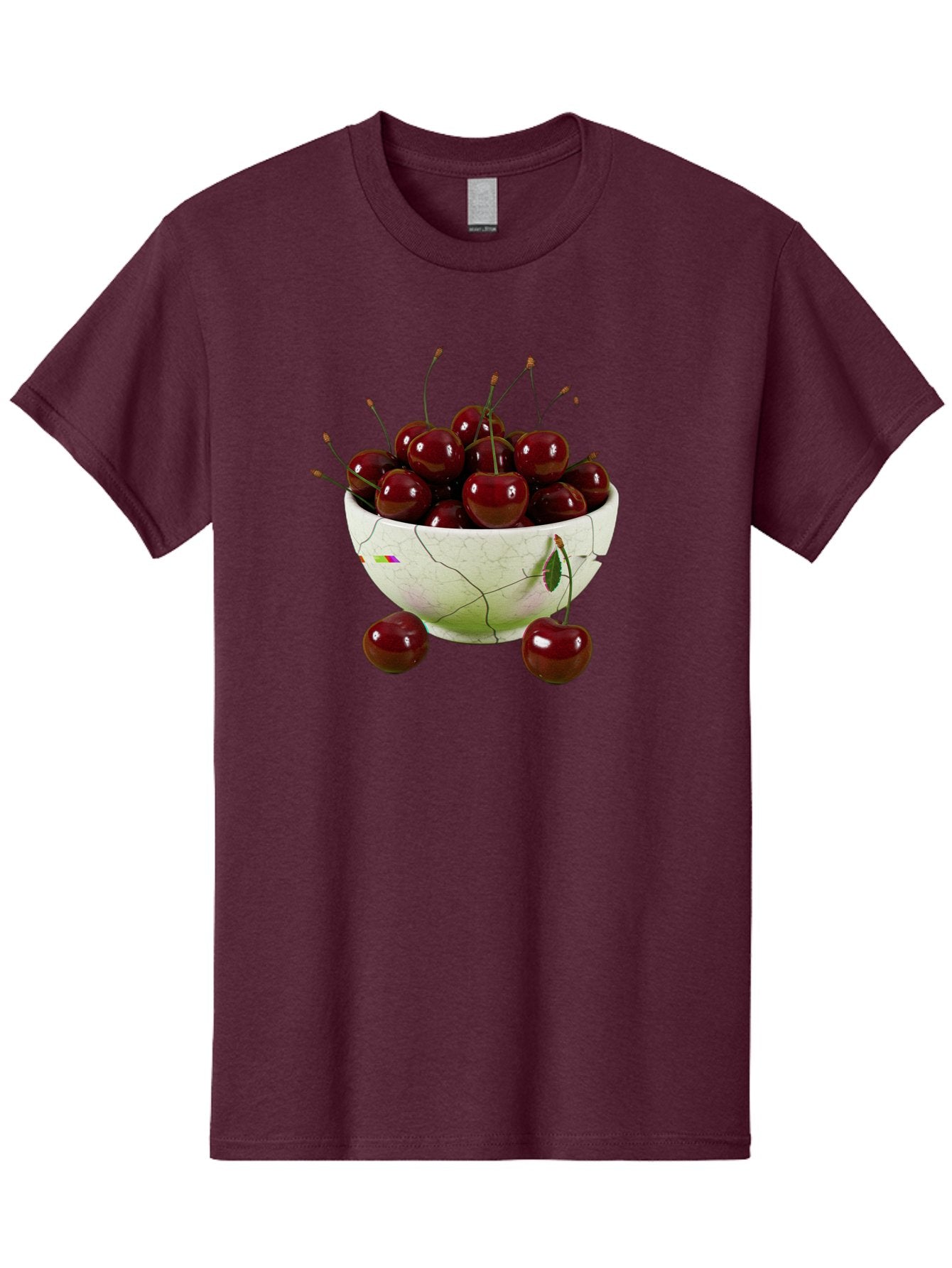 Cherries-In-Kintsugi-Bowl-1 Men'S Graphic Tee, 100% Cotton, Comfortable Casual Summer Wear, Machine Washable, Vintage Camera, Old Camera, Antique Camera, Black Camera, Classic Photography, Photography Equipment, Nostalgic Device, Film Camera, Bai707 15