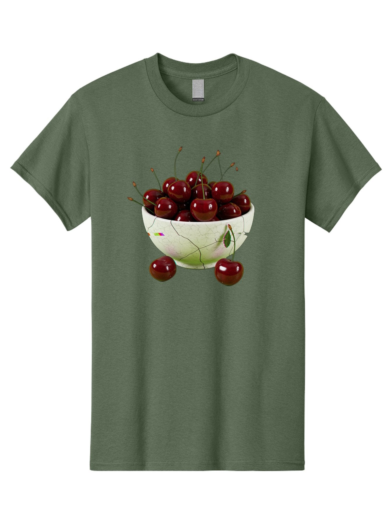 Cherries-In-Kintsugi-Bowl-1 Men'S Graphic Tee, 100% Cotton, Comfortable Casual Summer Wear, Machine Washable, Vintage Camera, Old Camera, Antique Camera, Black Camera, Classic Photography, Photography Equipment, Nostalgic Device, Film Camera, Bai707 8