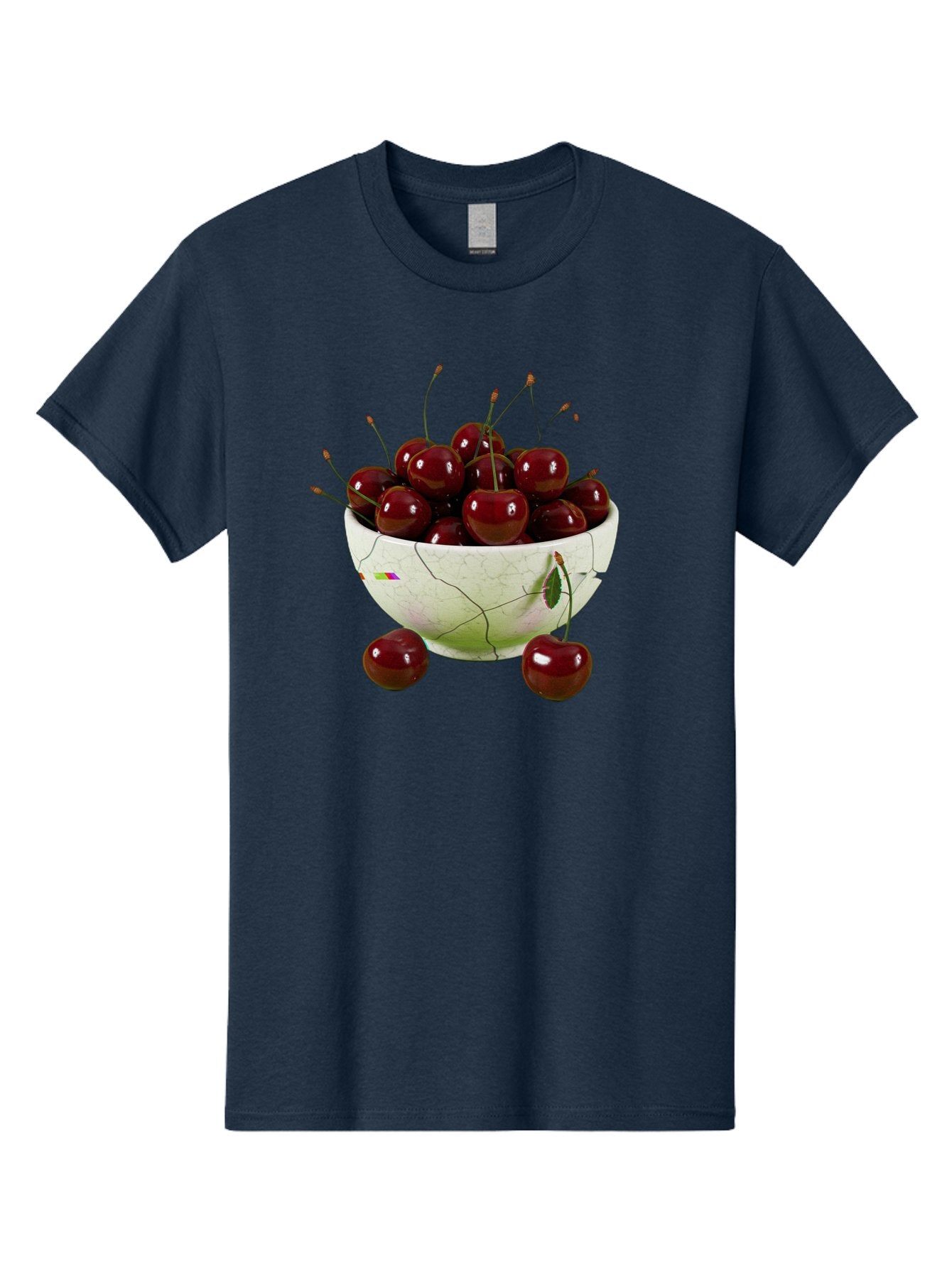 Cherries-In-Kintsugi-Bowl-1 Men'S Graphic Tee, 100% Cotton, Comfortable Casual Summer Wear, Machine Washable, Vintage Camera, Old Camera, Antique Camera, Black Camera, Classic Photography, Photography Equipment, Nostalgic Device, Film Camera, Bai707 9
