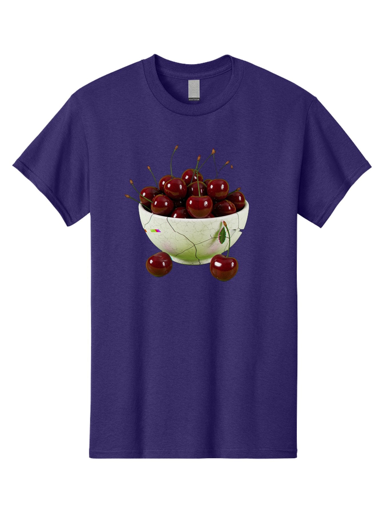 Cherries-In-Kintsugi-Bowl-1 Men'S Graphic Tee, 100% Cotton, Comfortable Casual Summer Wear, Machine Washable, Vintage Camera, Old Camera, Antique Camera, Black Camera, Classic Photography, Photography Equipment, Nostalgic Device, Film Camera, Bai707 14