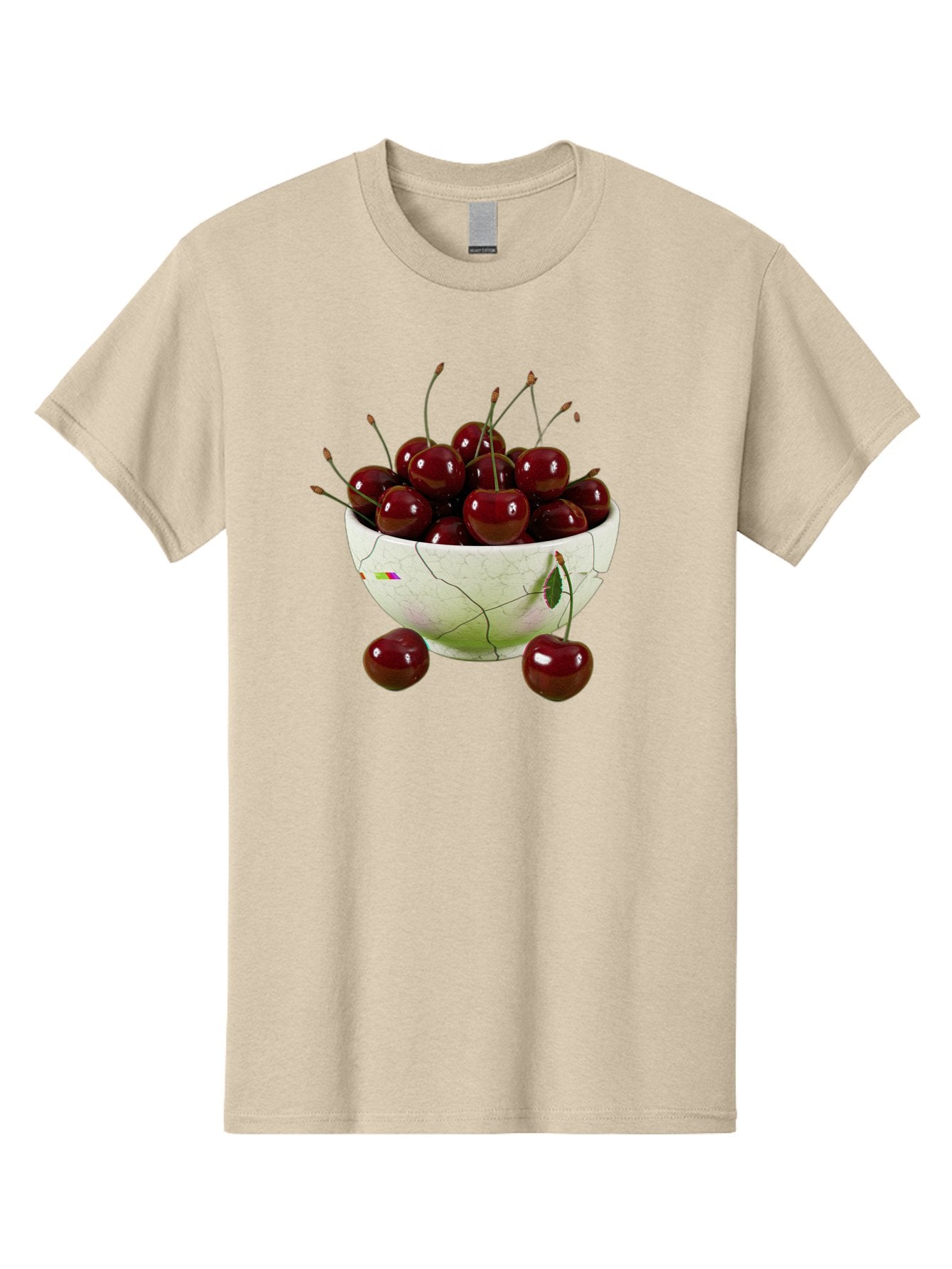 Cherries-In-Kintsugi-Bowl-1 Men'S Graphic Tee, 100% Cotton, Comfortable Casual Summer Wear, Machine Washable, Vintage Camera, Old Camera, Antique Camera, Black Camera, Classic Photography, Photography Equipment, Nostalgic Device, Film Camera, Bai707 13