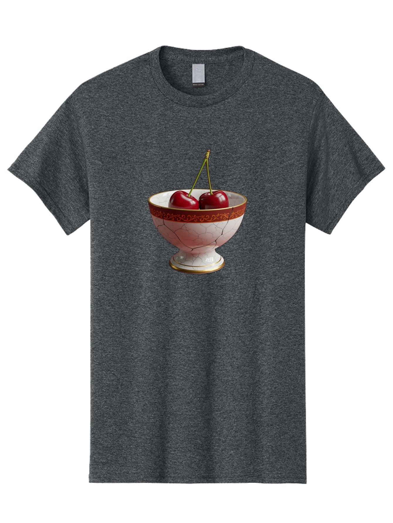 Cherries-In-Kintsugi-Bowl Men'S Graphic Tee, 100% Cotton, Comfortable Casual Summer Wear, Machine Washable, Vintage Camera, Old Camera, Antique Camera, Black Camera, Classic Photography, Photography Equipment, Nostalgic Device, Film Camera, Bai709 11