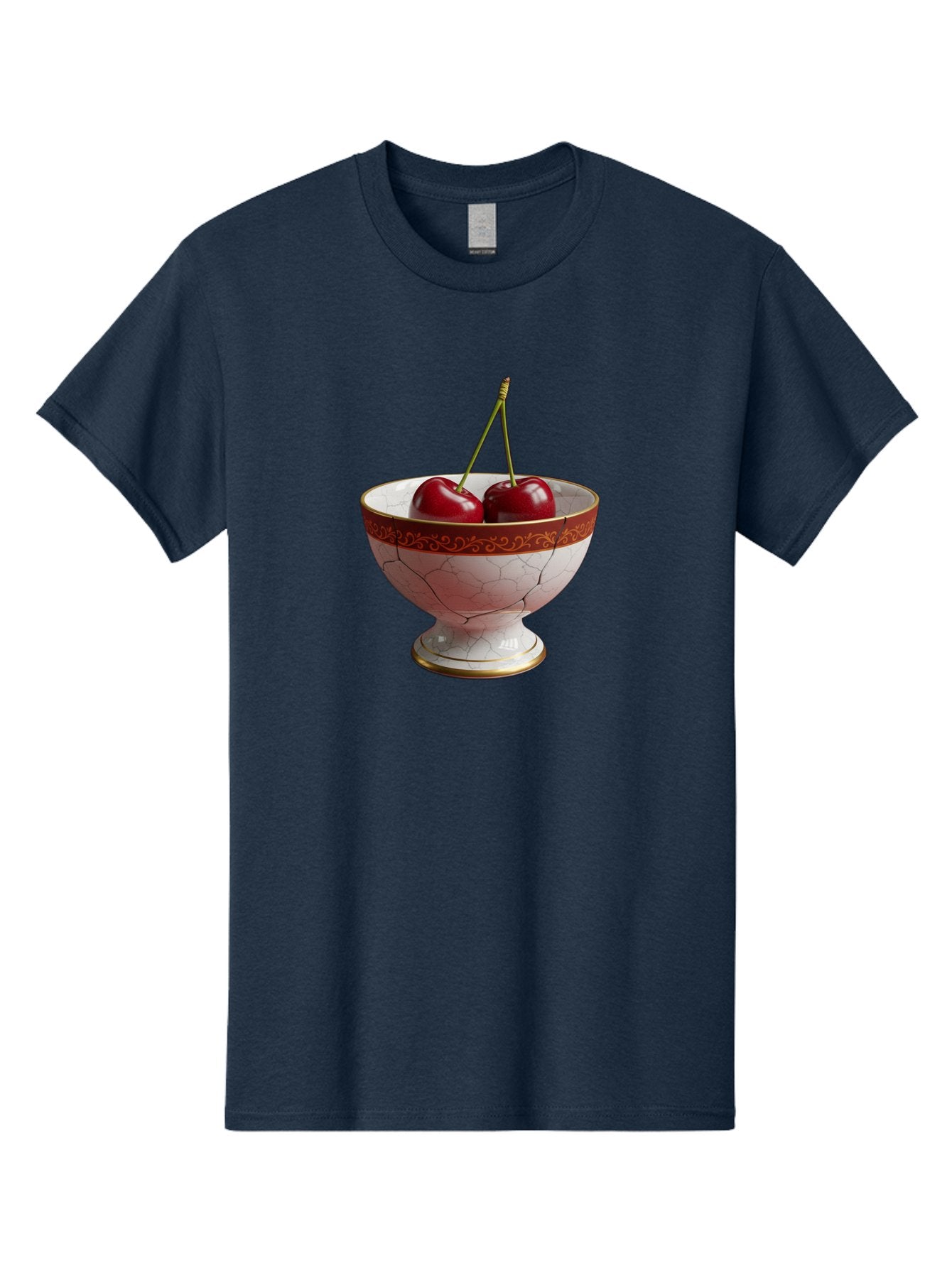 Cherries-In-Kintsugi-Bowl Men'S Graphic Tee, 100% Cotton, Comfortable Casual Summer Wear, Machine Washable, Vintage Camera, Old Camera, Antique Camera, Black Camera, Classic Photography, Photography Equipment, Nostalgic Device, Film Camera, Bai709 12
