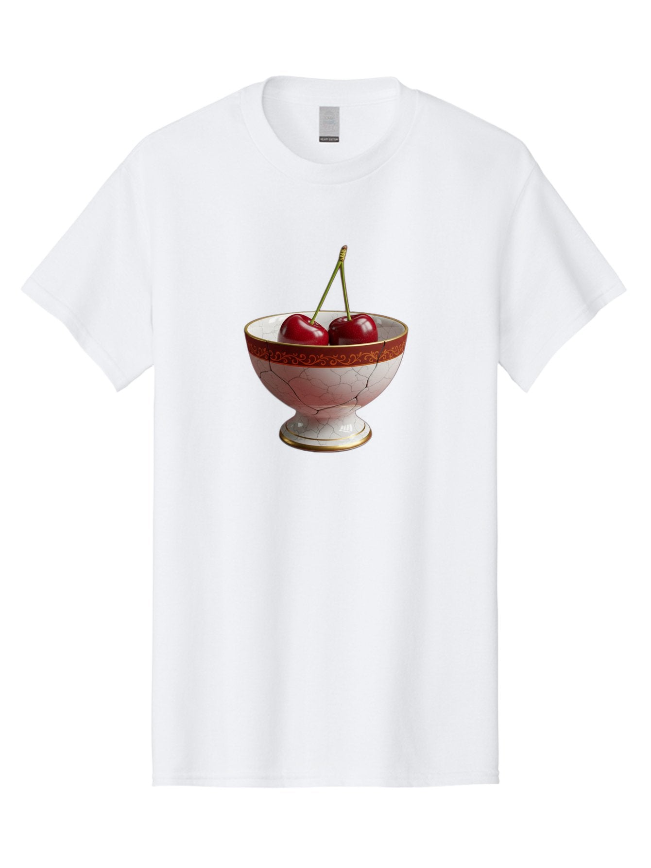 Cherries-In-Kintsugi-Bowl Men'S Graphic Tee, 100% Cotton, Comfortable Casual Summer Wear, Machine Washable, Vintage Camera, Old Camera, Antique Camera, Black Camera, Classic Photography, Photography Equipment, Nostalgic Device, Film Camera, Bai709 15