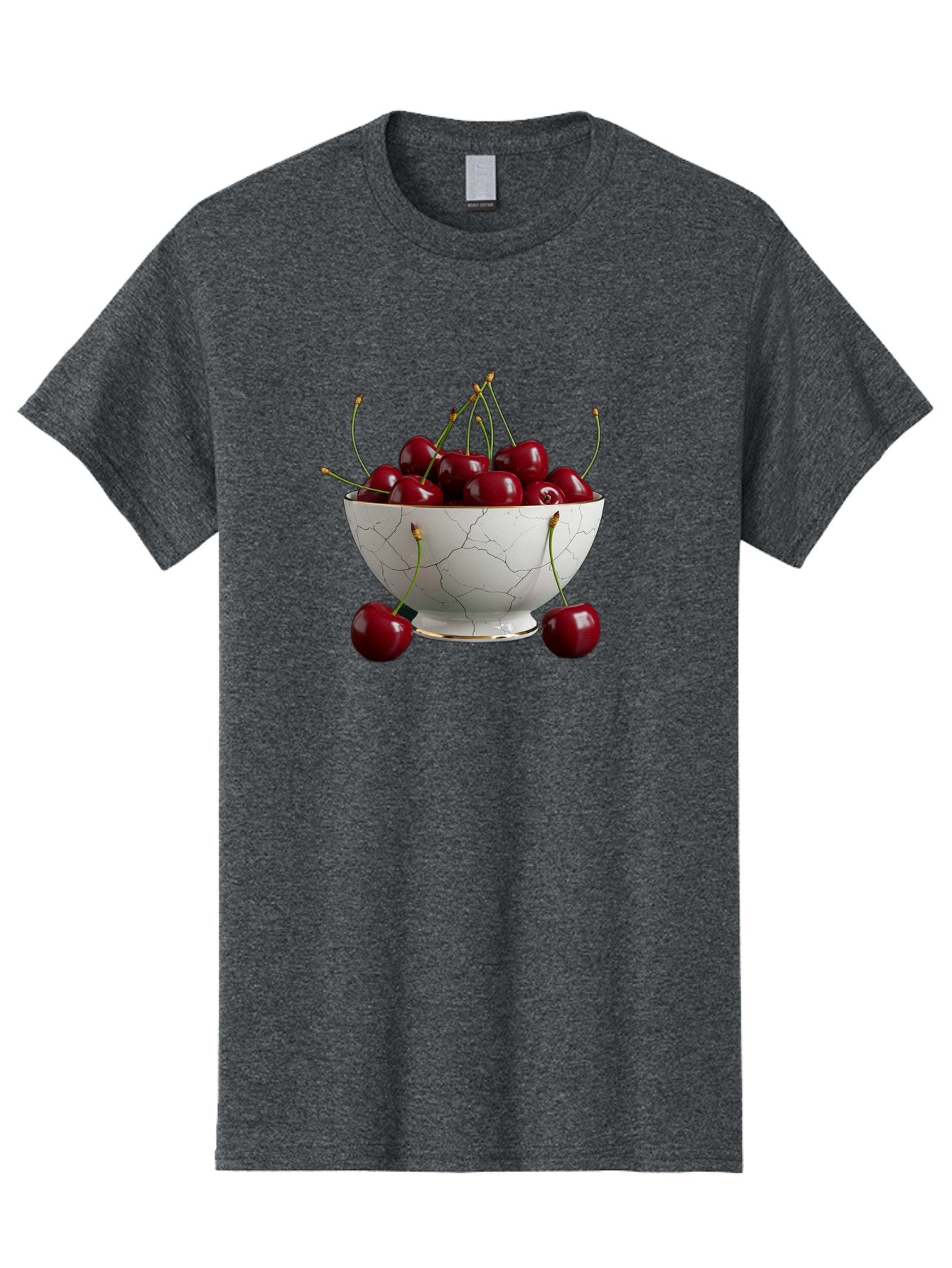 Cherries-In-Marble-Bowl Men'S Graphic Tee, 100% Cotton, Comfortable Casual Summer Wear, Machine Washable, Vintage Camera, Old Camera, Antique Camera, Black Camera, Classic Photography, Photography Equipment, Nostalgic Device, Film Camera, Bai710 14