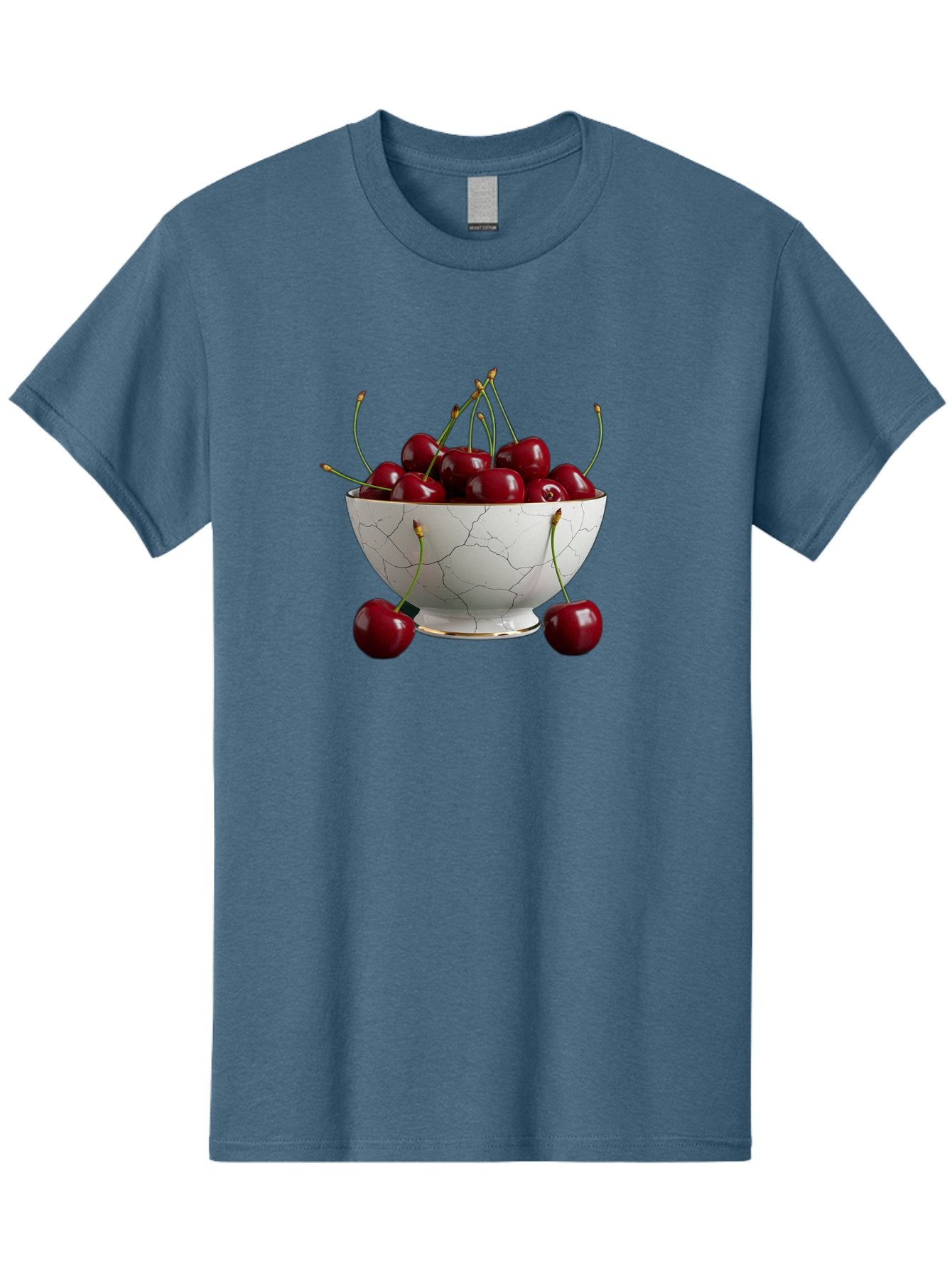Cherries-In-Marble-Bowl Men'S Graphic Tee, 100% Cotton, Comfortable Casual Summer Wear, Machine Washable, Vintage Camera, Old Camera, Antique Camera, Black Camera, Classic Photography, Photography Equipment, Nostalgic Device, Film Camera, Bai710 4