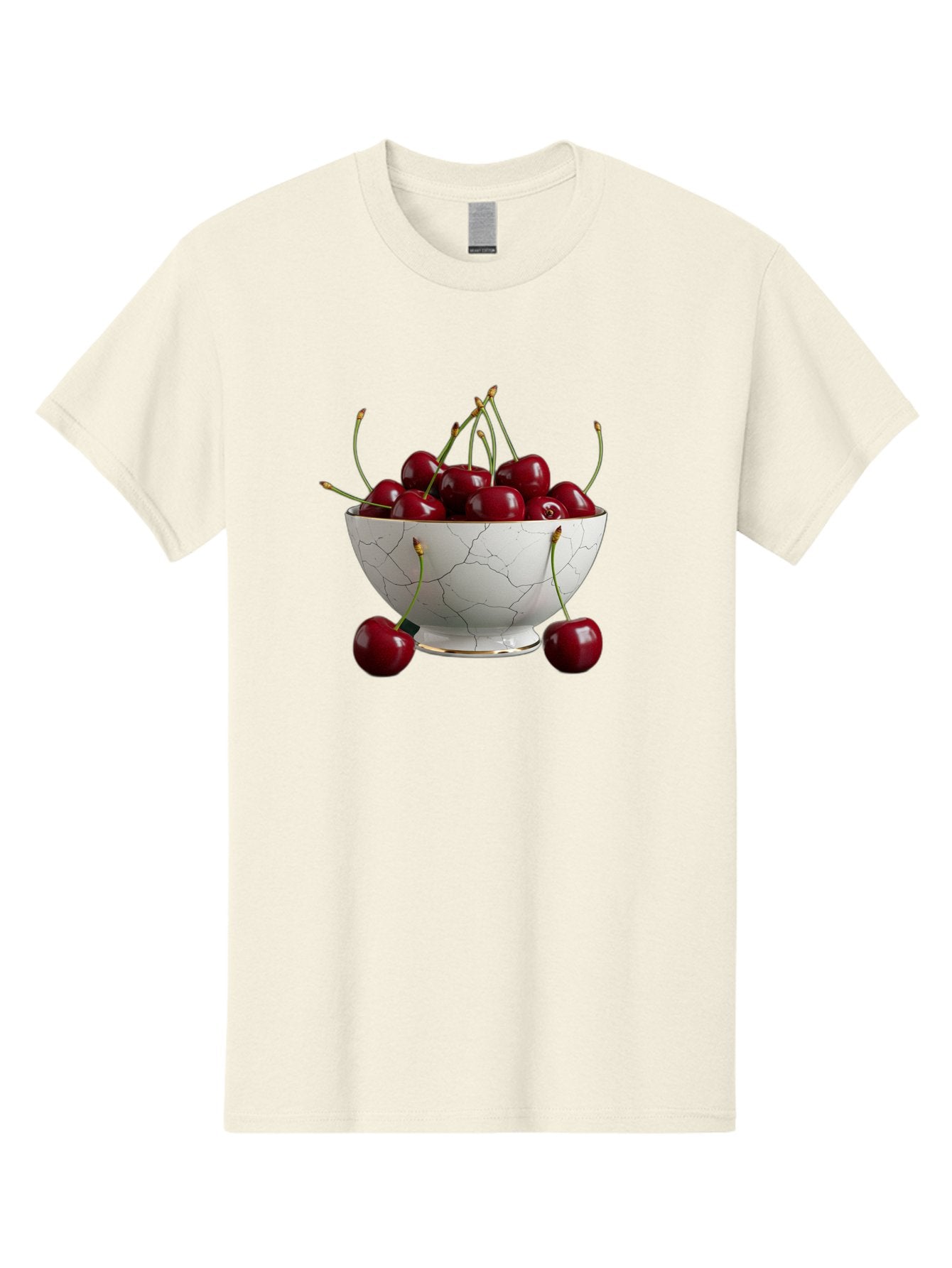 Cherries-In-Marble-Bowl Men'S Graphic Tee, 100% Cotton, Comfortable Casual Summer Wear, Machine Washable, Vintage Camera, Old Camera, Antique Camera, Black Camera, Classic Photography, Photography Equipment, Nostalgic Device, Film Camera, Bai710