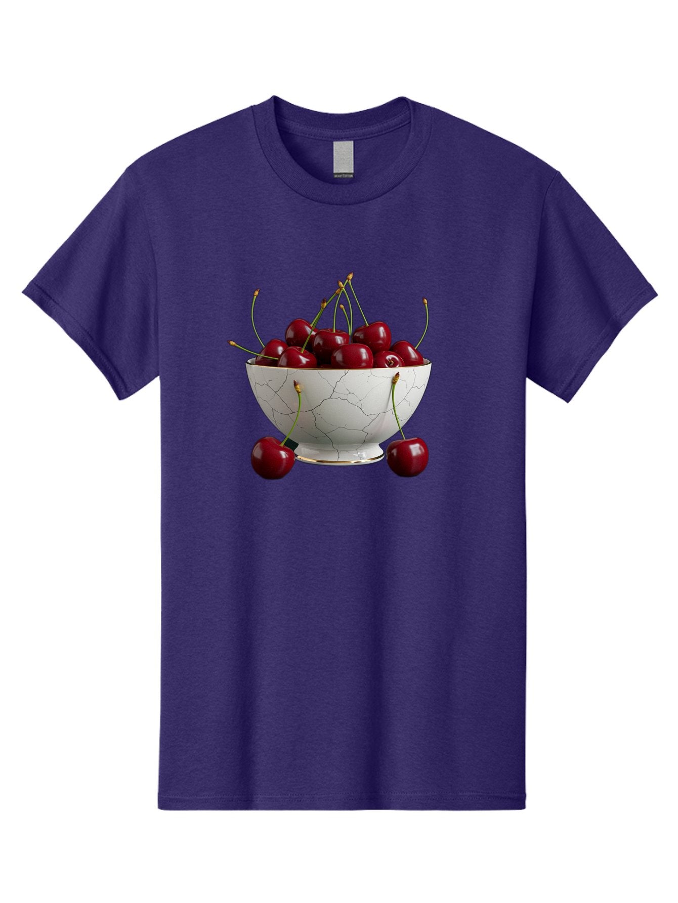Cherries-In-Marble-Bowl Men'S Graphic Tee, 100% Cotton, Comfortable Casual Summer Wear, Machine Washable, Vintage Camera, Old Camera, Antique Camera, Black Camera, Classic Photography, Photography Equipment, Nostalgic Device, Film Camera, Bai710 3