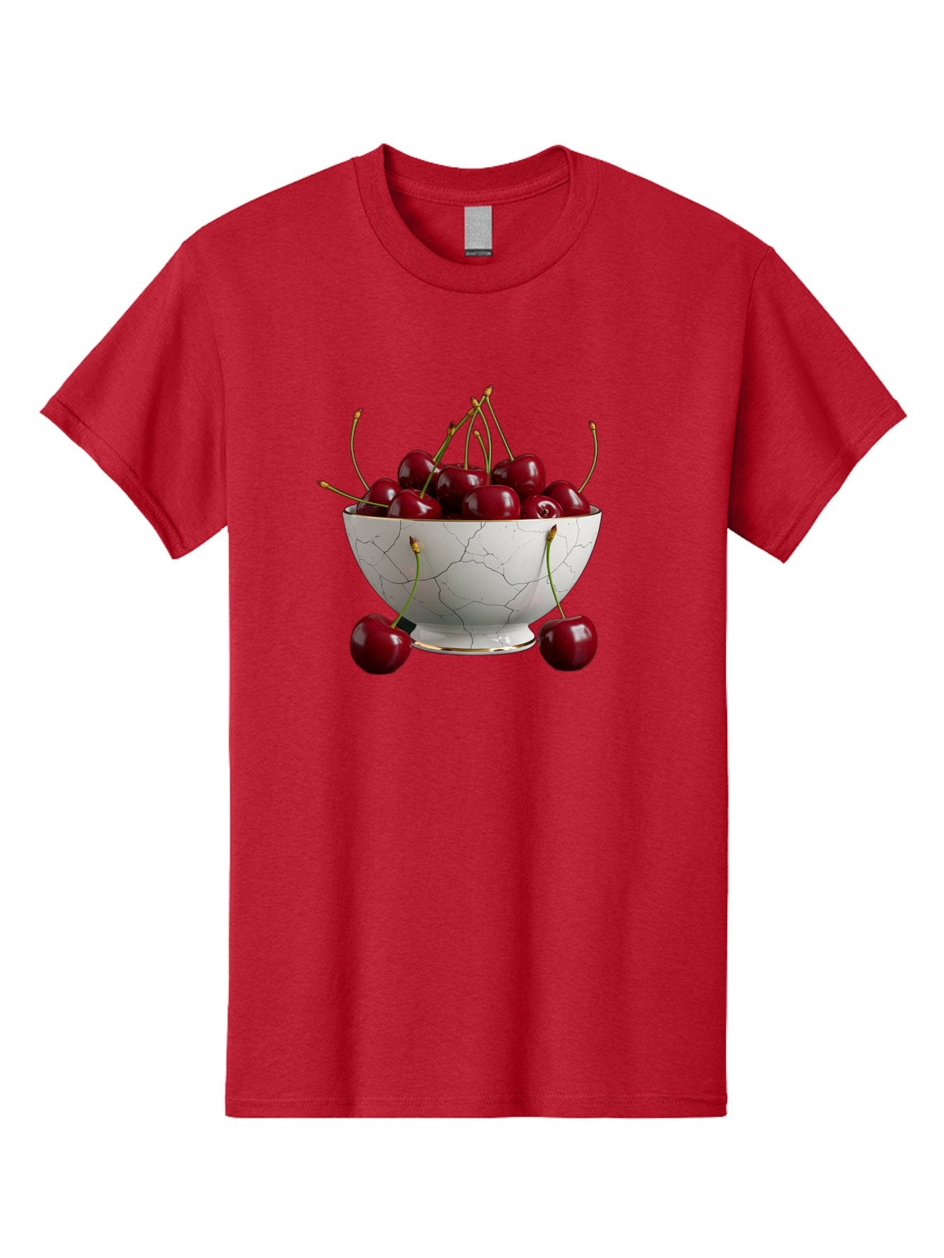 Cherries-In-Marble-Bowl Men'S Graphic Tee, 100% Cotton, Comfortable Casual Summer Wear, Machine Washable, Vintage Camera, Old Camera, Antique Camera, Black Camera, Classic Photography, Photography Equipment, Nostalgic Device, Film Camera, Bai710 5
