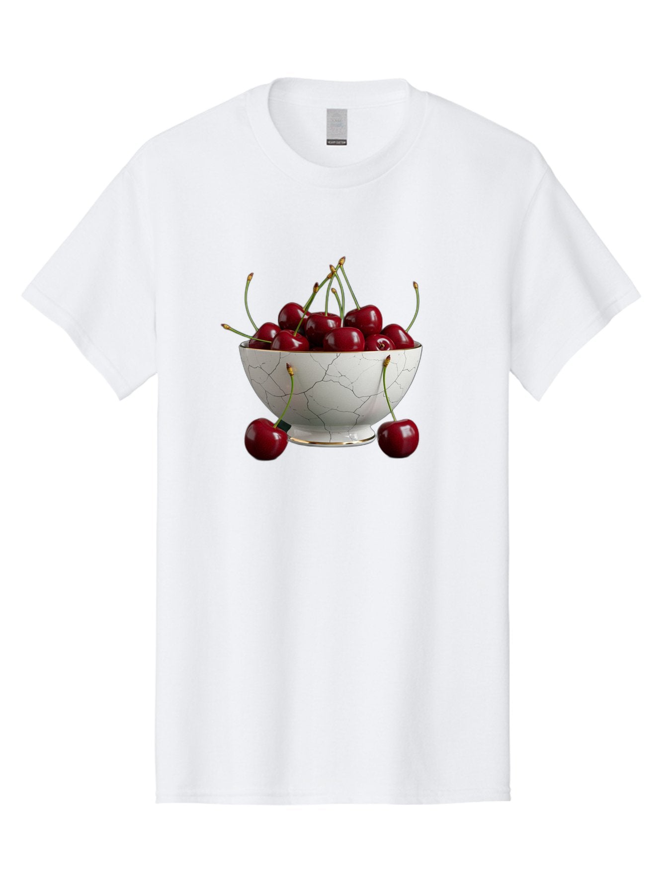 Cherries-In-Marble-Bowl Men'S Graphic Tee, 100% Cotton, Comfortable Casual Summer Wear, Machine Washable, Vintage Camera, Old Camera, Antique Camera, Black Camera, Classic Photography, Photography Equipment, Nostalgic Device, Film Camera, Bai710 15