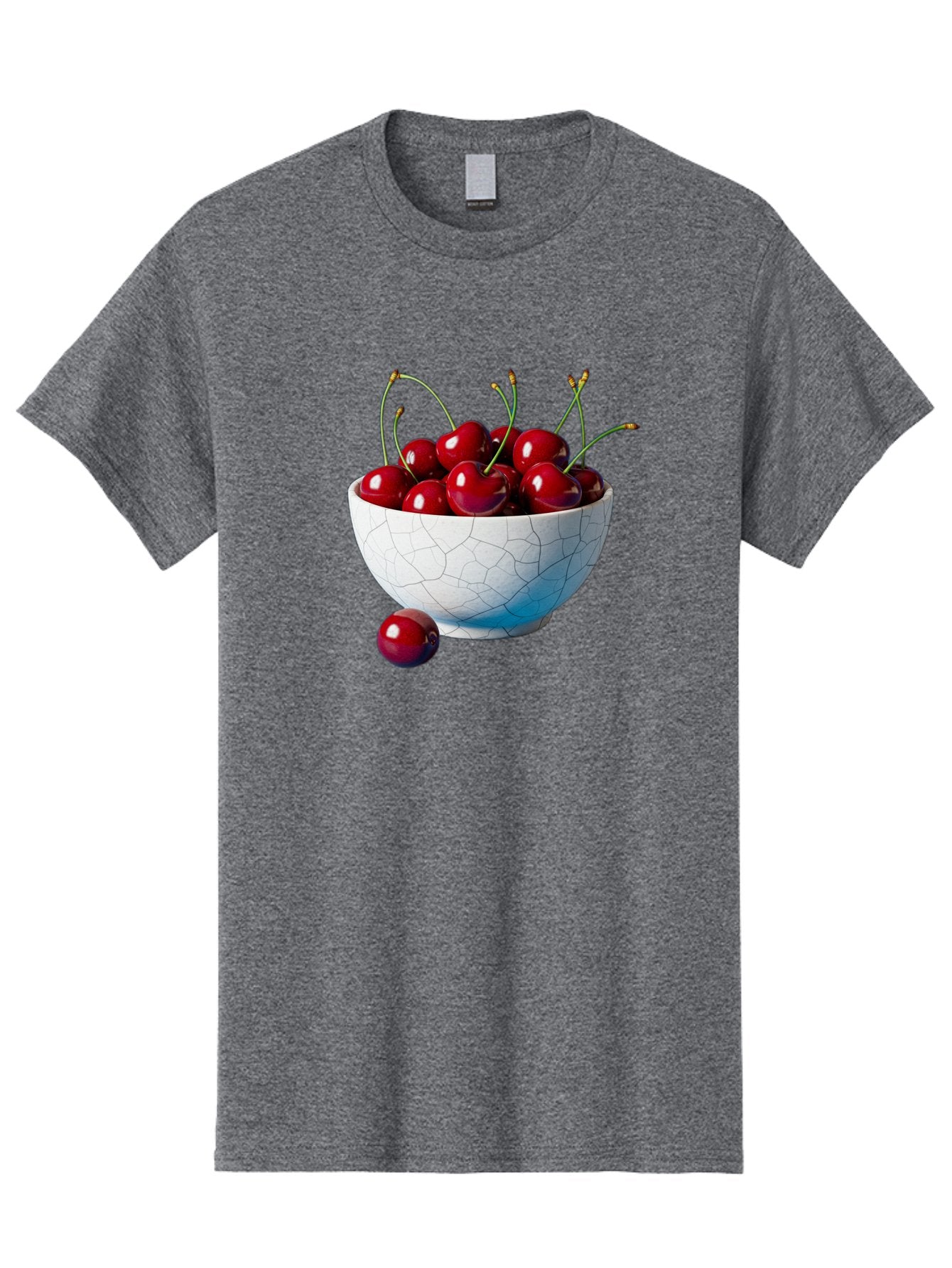 Cherries-In-White-Bowl Men'S Graphic Tee, 100% Cotton, Comfortable Casual Summer Wear, Machine Washable, Vintage Camera, Old Camera, Antique Camera, Black Camera, Classic Photography, Photography Equipment, Nostalgic Device, Film Camera, Bai712 4