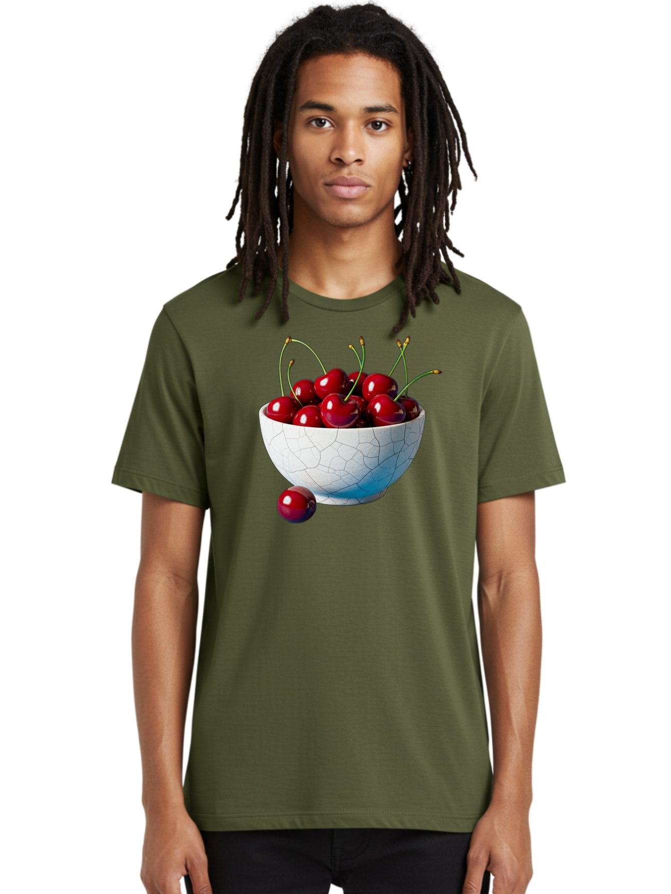 Cherries-In-White-Bowl Men'S Graphic Tee, 100% Cotton, Comfortable Casual Summer Wear, Machine Washable, Vintage Camera, Old Camera, Antique Camera, Black Camera, Classic Photography, Photography Equipment, Nostalgic Device, Film Camera, Bai712 28