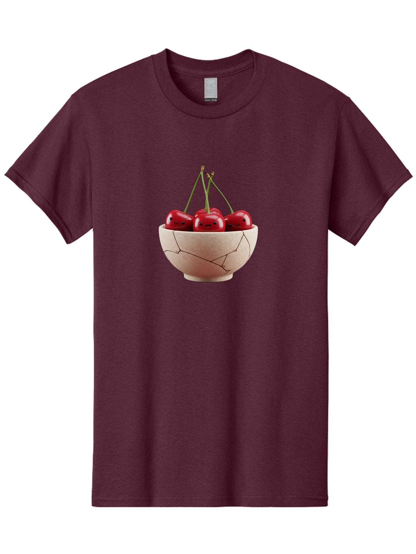 Cherries-With-Faces-In-Broken-Bowl Men'S Graphic Tee, 100% Cotton, Comfortable Casual Summer Wear, Machine Washable, Vintage Camera, Old Camera, Antique Camera, Black Camera, Classic Photography, Photography Equipment, Nostalgic Device, Bai714 15