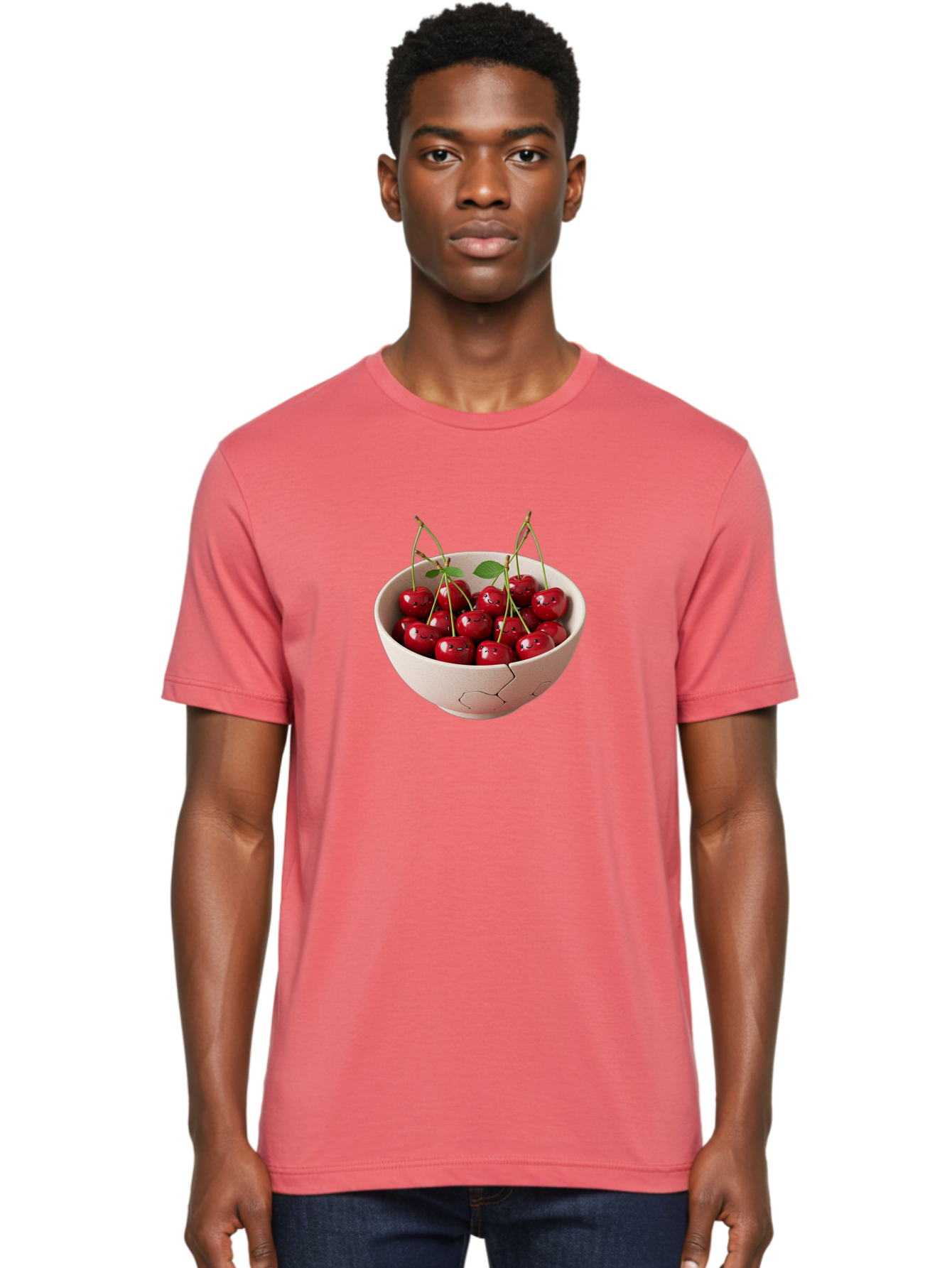 Cherries-With-Funny-Faces Men'S Graphic Tee, 100% Cotton, Comfortable Casual Summer Wear, Machine Washable, Vintage Camera, Old Camera, Antique Camera, Black Camera, Classic Photography, Photography Equipment, Nostalgic Device, Film Camera, Bai715 17