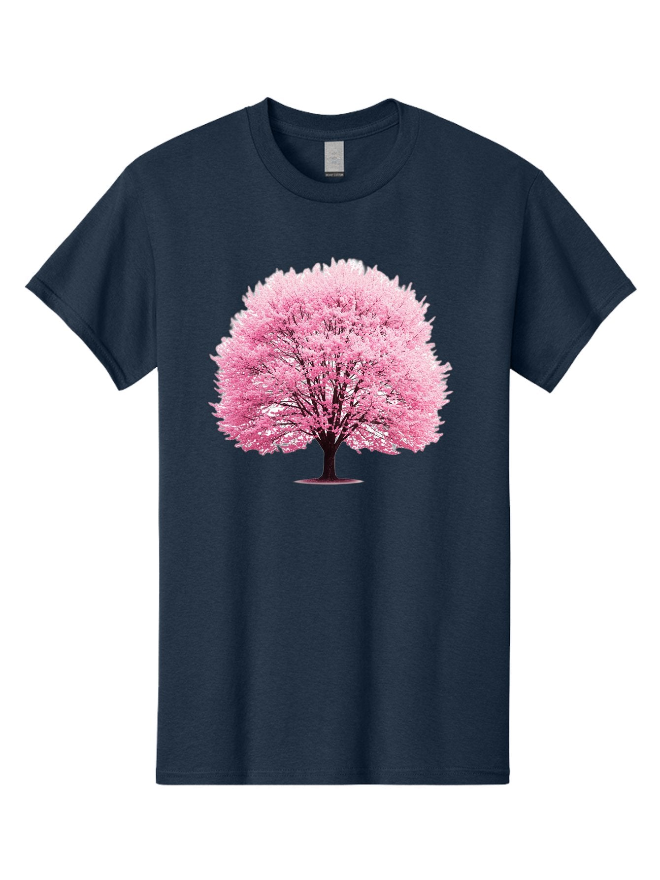 Cherry-Blossom-Tree-1 Men'S Graphic Tee, 100% Cotton, Comfortable Casual Summer Wear, Machine Washable, Vintage Camera, Old Camera, Antique Camera, Black Camera, Classic Photography, Photography Equipment, Nostalgic Device, Film Camera, Bai719