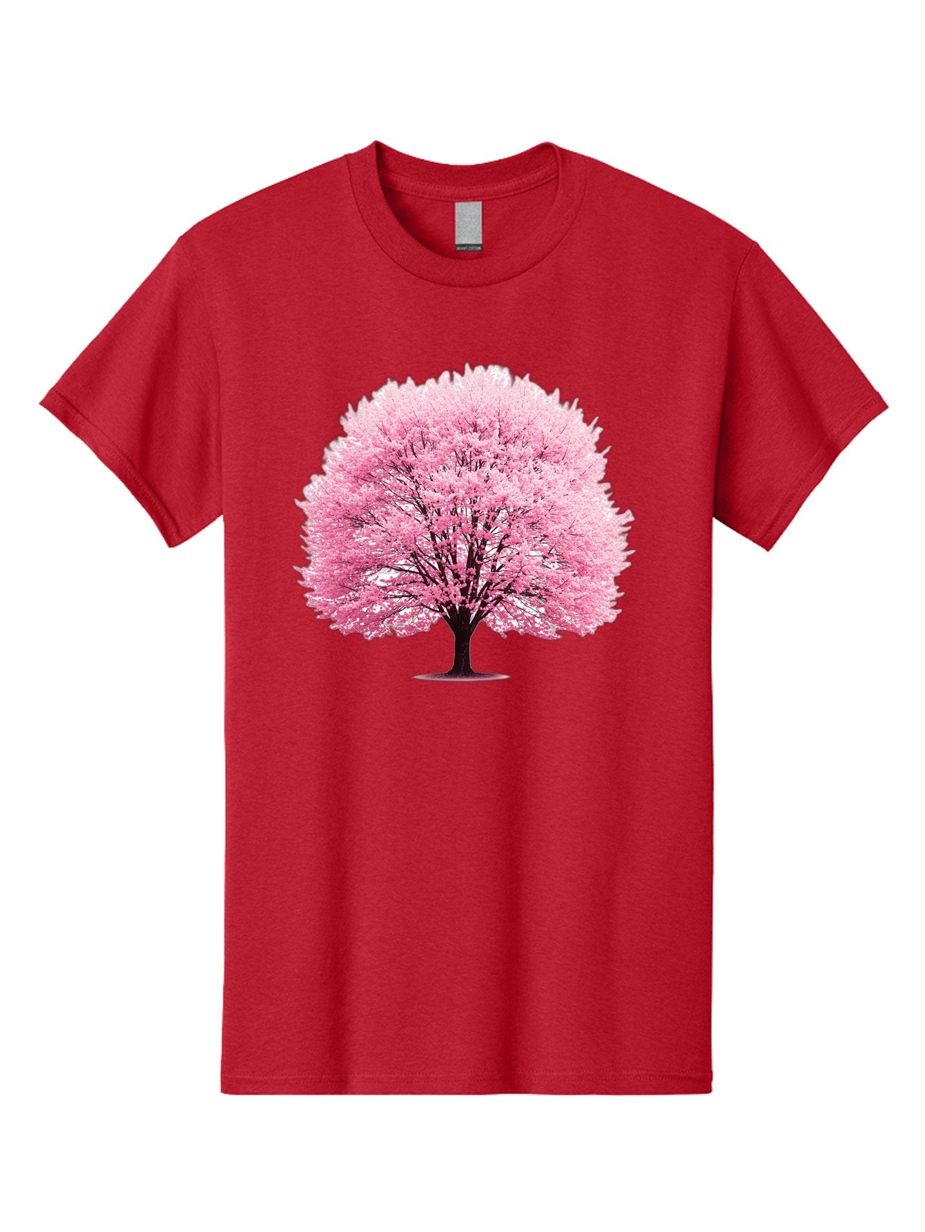 Cherry-Blossom-Tree-1 Men'S Graphic Tee, 100% Cotton, Comfortable Casual Summer Wear, Machine Washable, Vintage Camera, Old Camera, Antique Camera, Black Camera, Classic Photography, Photography Equipment, Nostalgic Device, Film Camera, Bai719