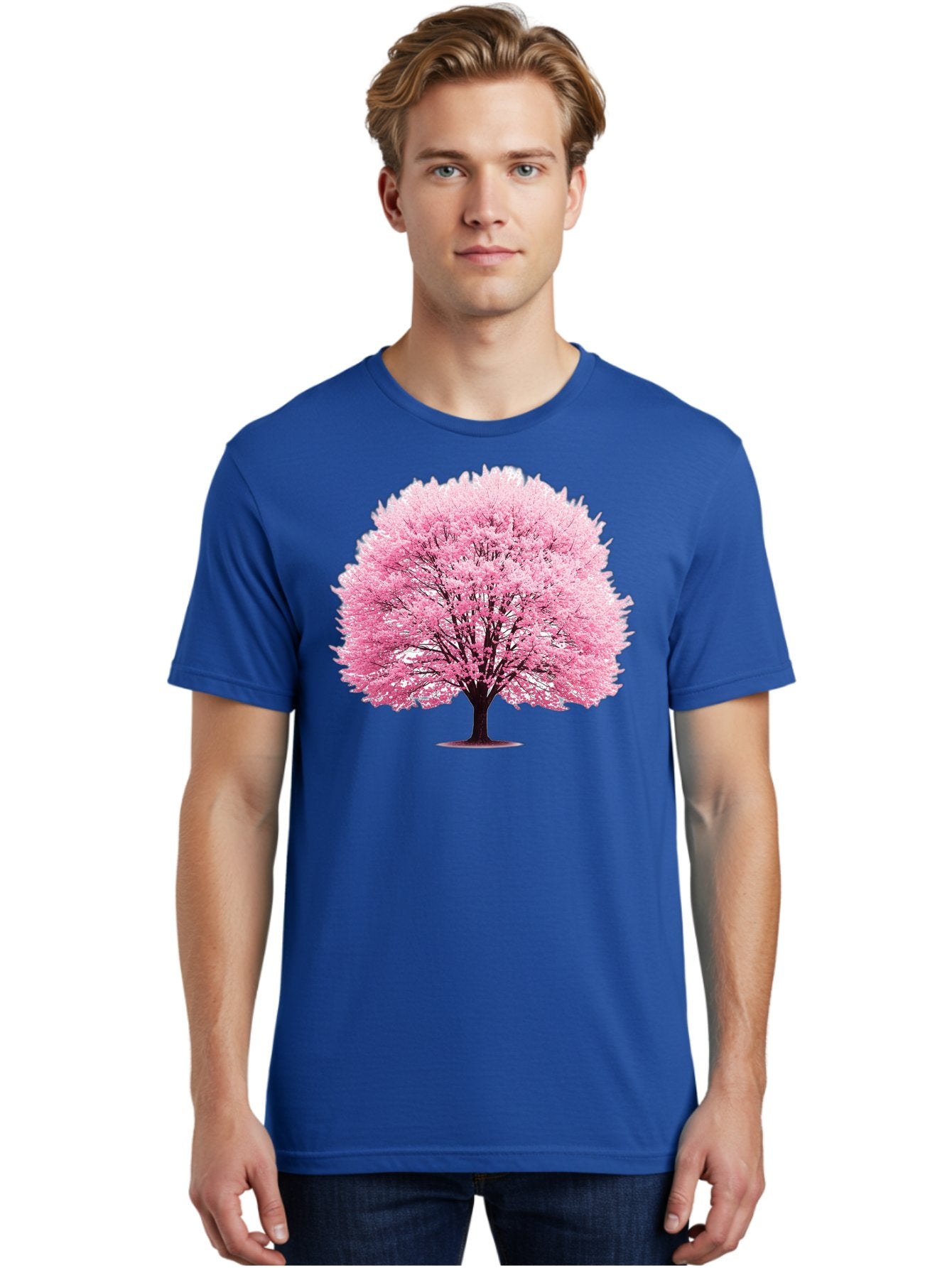 Cherry-Blossom-Tree-1 Men'S Graphic Tee, 100% Cotton, Comfortable Casual Summer Wear, Machine Washable, Vintage Camera, Old Camera, Antique Camera, Black Camera, Classic Photography, Photography Equipment, Nostalgic Device, Film Camera, Bai719 29