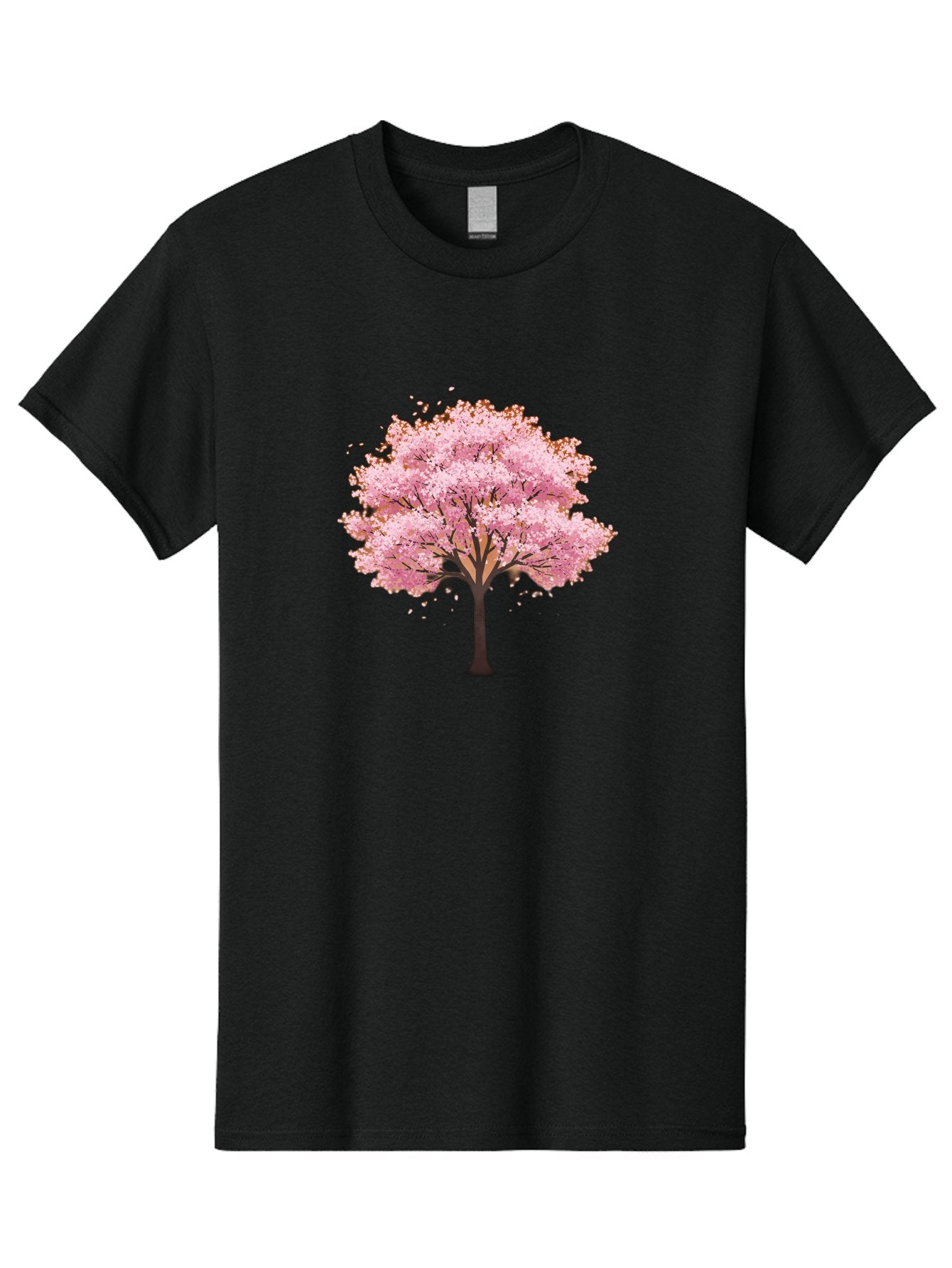Cherry-Blossom-Tree-2 Men'S Graphic Tee, 100% Cotton, Comfortable Casual Summer Wear, Machine Washable, Vintage Camera, Old Camera, Antique Camera, Black Camera, Classic Photography, Photography Equipment, Nostalgic Device, Film Camera, Bai720
