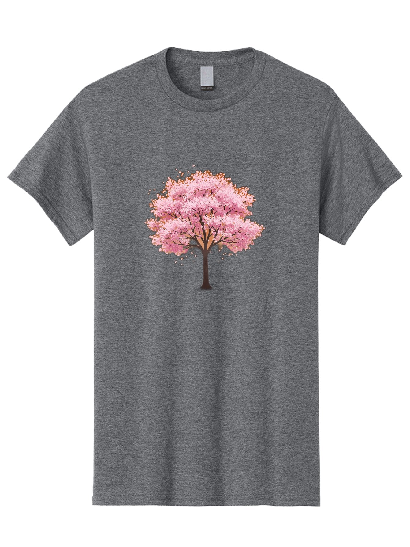 Cherry-Blossom-Tree-2 Men'S Graphic Tee, 100% Cotton, Comfortable Casual Summer Wear, Machine Washable, Vintage Camera, Old Camera, Antique Camera, Black Camera, Classic Photography, Photography Equipment, Nostalgic Device, Film Camera, Bai720 8