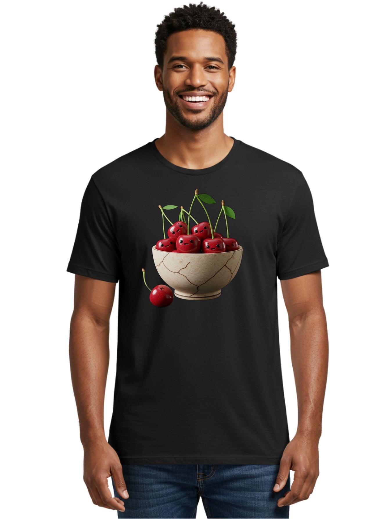 Cherry-Bowl Men'S Graphic Tee, 100% Cotton, Comfortable Casual Summer Wear, Machine Washable, Vintage Camera, Old Camera, Antique Camera, Black Camera, Classic Photography, Photography Equipment, Nostalgic Device, Film Camera, Camera Art Bai722 22