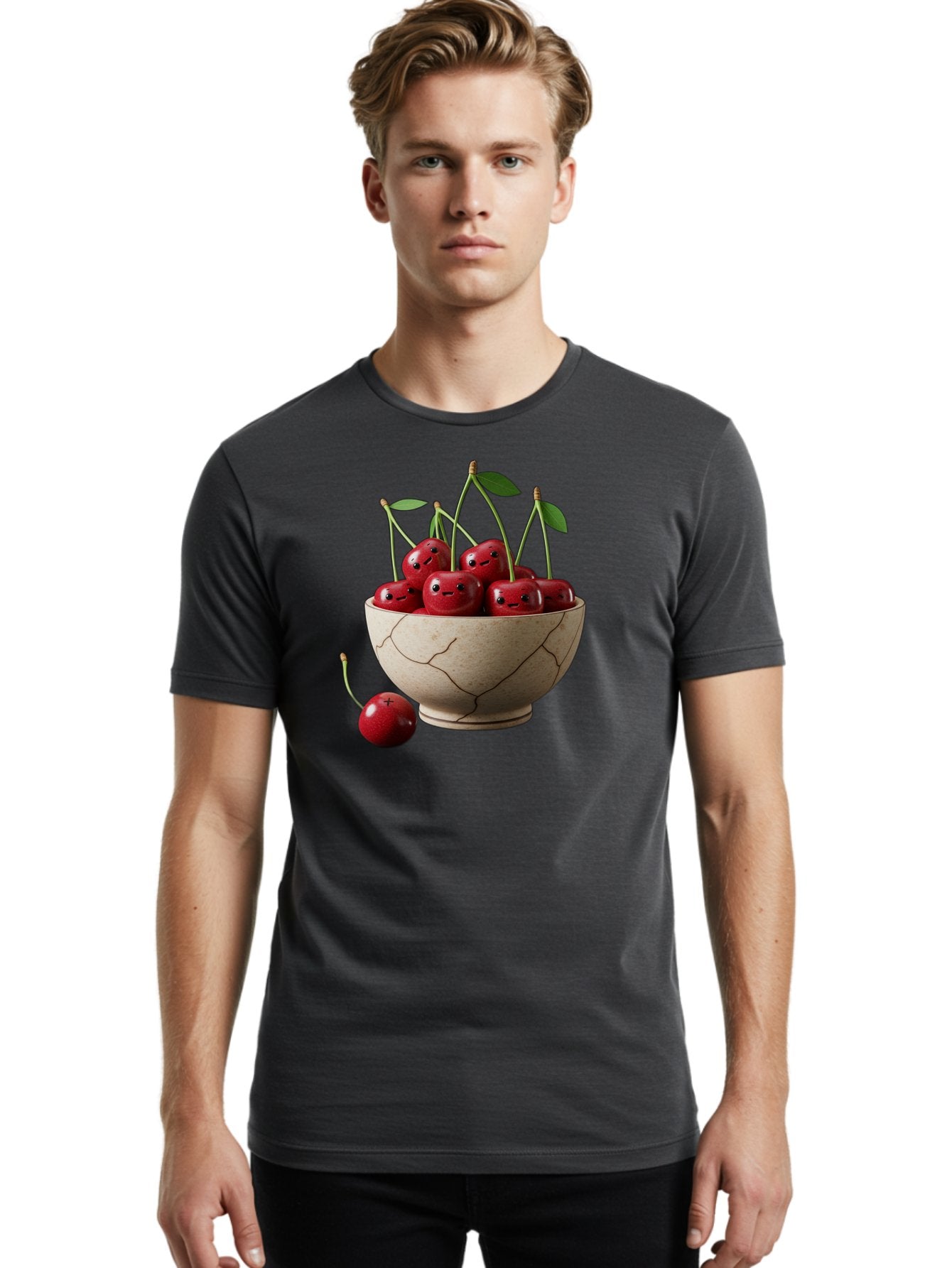 Cherry-Bowl Men'S Graphic Tee, 100% Cotton, Comfortable Casual Summer Wear, Machine Washable, Vintage Camera, Old Camera, Antique Camera, Black Camera, Classic Photography, Photography Equipment, Nostalgic Device, Film Camera, Camera Art Bai722 30