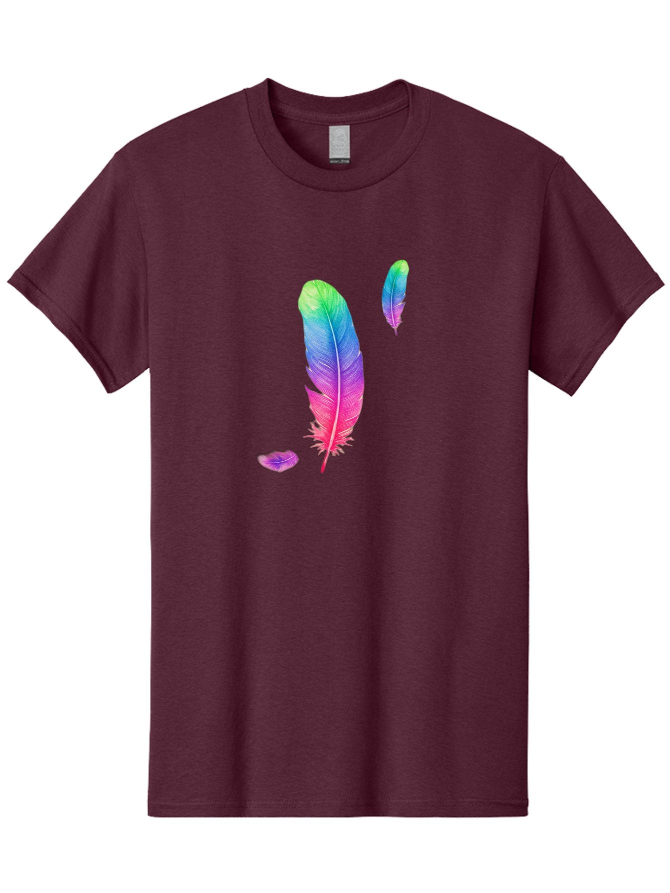 Colorful-Feathers-1 Men'S Graphic Tee, 100% Cotton, Comfortable Casual Summer Wear, Machine Washable, Vintage Camera, Old Camera, Antique Camera, Black Camera, Classic Photography, Photography Equipment, Nostalgic Device, Film Camera, Bai729 9