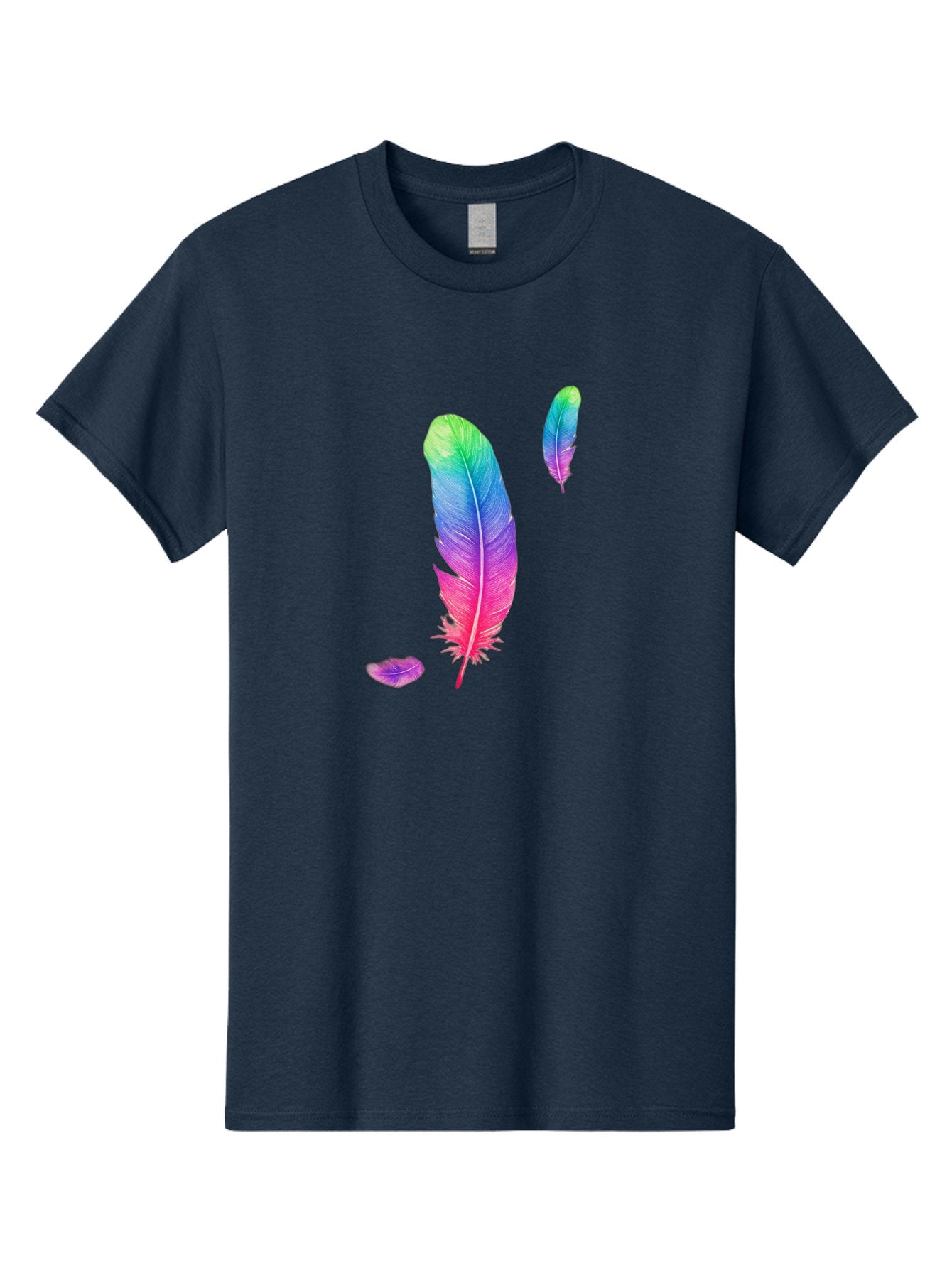 Colorful-Feathers-1 Men'S Graphic Tee, 100% Cotton, Comfortable Casual Summer Wear, Machine Washable, Vintage Camera, Old Camera, Antique Camera, Black Camera, Classic Photography, Photography Equipment, Nostalgic Device, Film Camera, Bai729 12