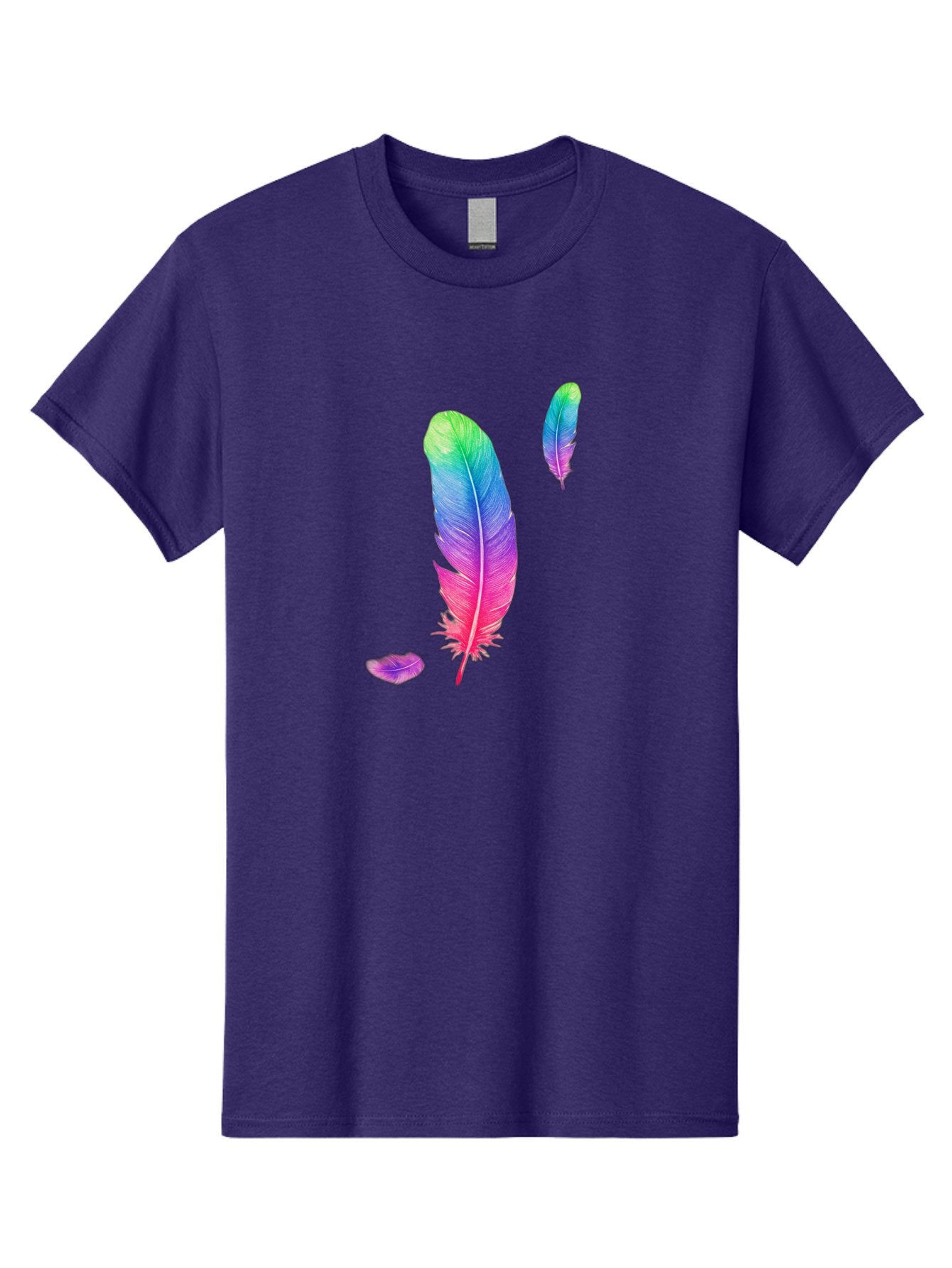 Colorful-Feathers-1 Men'S Graphic Tee, 100% Cotton, Comfortable Casual Summer Wear, Machine Washable, Vintage Camera, Old Camera, Antique Camera, Black Camera, Classic Photography, Photography Equipment, Nostalgic Device, Film Camera, Bai729 7