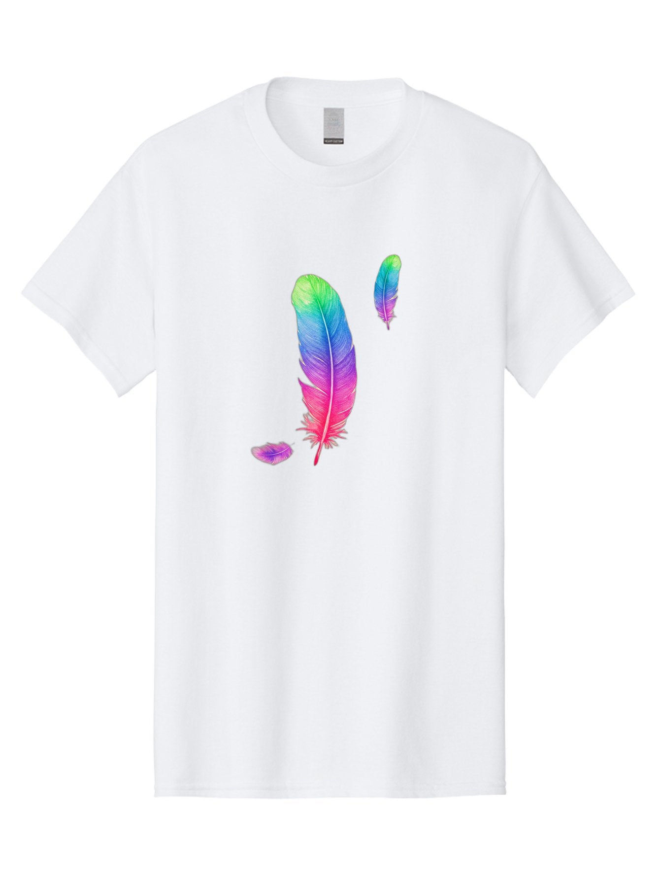 Colorful-Feathers-1 Men'S Graphic Tee, 100% Cotton, Comfortable Casual Summer Wear, Machine Washable, Vintage Camera, Old Camera, Antique Camera, Black Camera, Classic Photography, Photography Equipment, Nostalgic Device, Film Camera, Bai729