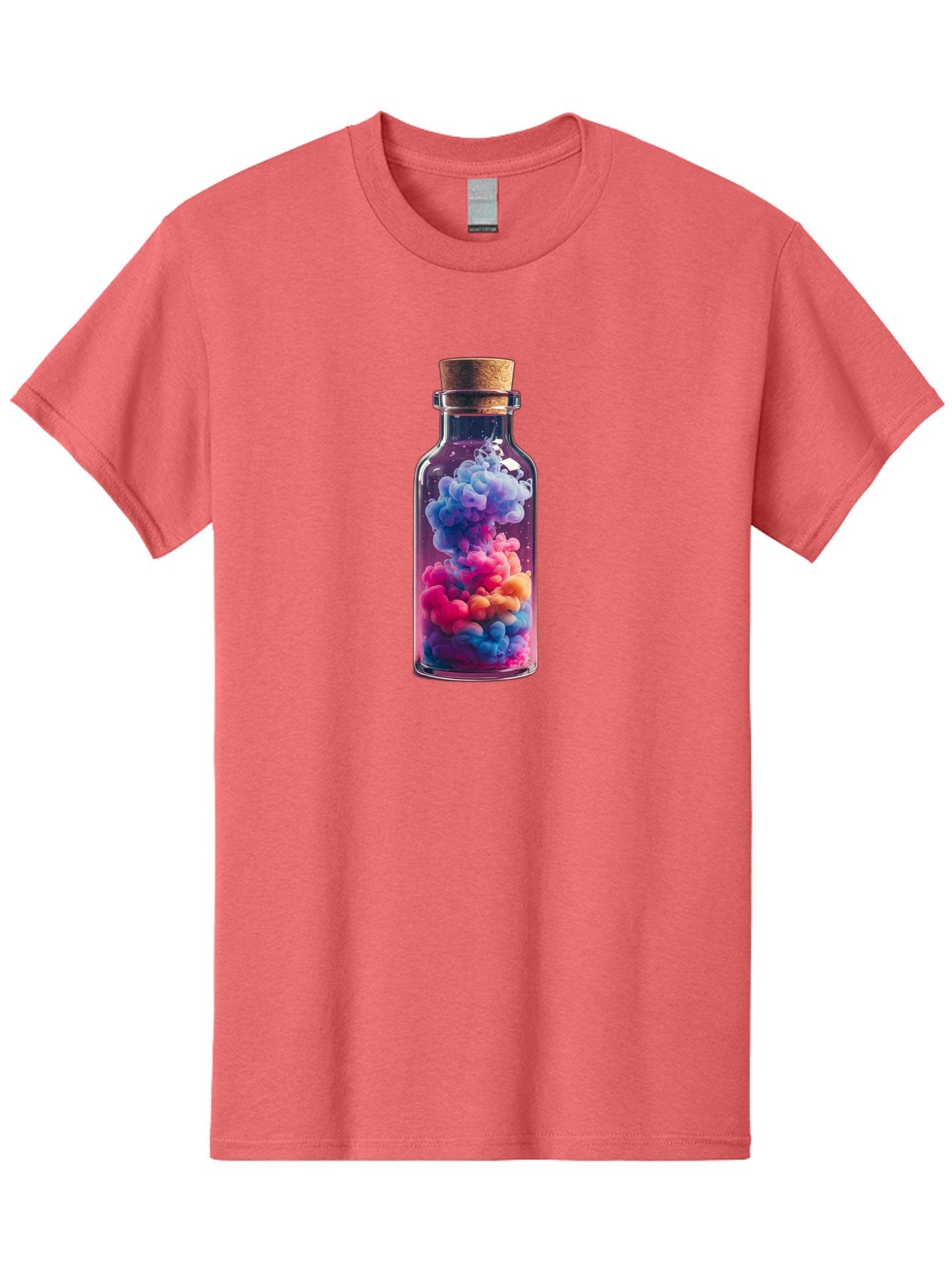 Colorful-Smoke-In-Bottle Men'S Graphic Tee, 100% Cotton, Comfortable Casual Summer Wear, Machine Washable, Vintage Camera, Old Camera, Antique Camera, Black Camera, Classic Photography, Photography Equipment, Nostalgic Device, Film Camera, Bai731 9