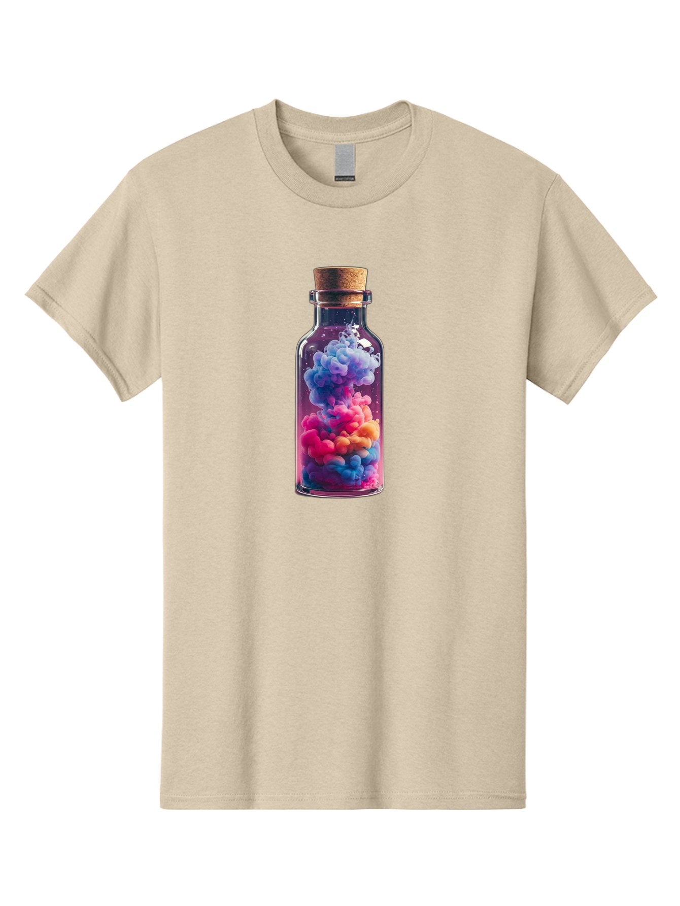 Colorful-Smoke-In-Bottle Men'S Graphic Tee, 100% Cotton, Comfortable Casual Summer Wear, Machine Washable, Vintage Camera, Old Camera, Antique Camera, Black Camera, Classic Photography, Photography Equipment, Nostalgic Device, Film Camera, Bai731 12