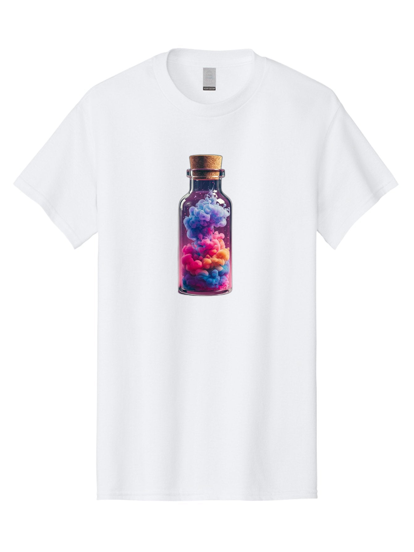 Colorful-Smoke-In-Bottle Men'S Graphic Tee, 100% Cotton, Comfortable Casual Summer Wear, Machine Washable, Vintage Camera, Old Camera, Antique Camera, Black Camera, Classic Photography, Photography Equipment, Nostalgic Device, Film Camera, Bai731 4