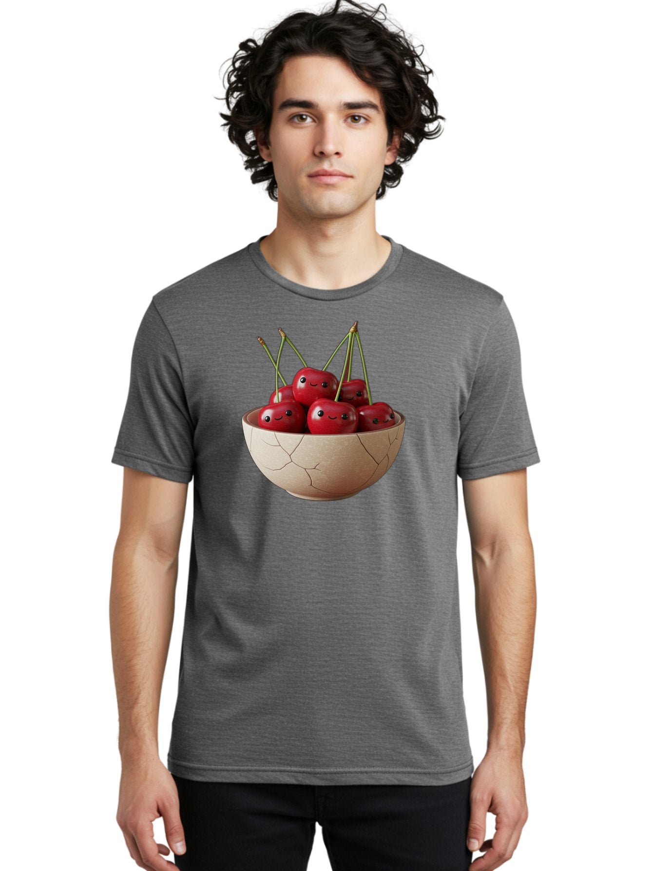 Cracked-Bowl-Cherries-1 Men'S Graphic Tee, 100% Cotton, Comfortable Casual Summer Wear, Machine Washable, Vintage Camera, Old Camera, Antique Camera, Black Camera, Classic Photography, Photography Equipment, Nostalgic Device, Film Camera, Bai738 16