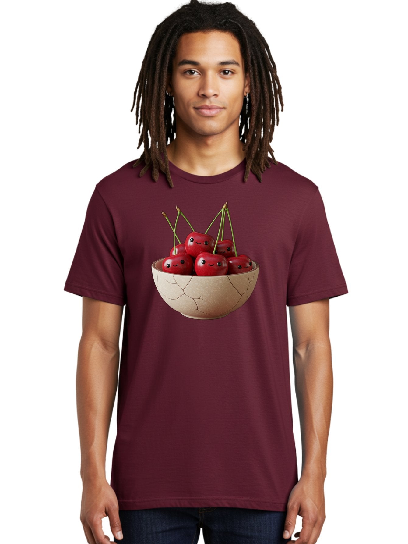 Cracked-Bowl-Cherries-1 Men'S Graphic Tee, 100% Cotton, Comfortable Casual Summer Wear, Machine Washable, Vintage Camera, Old Camera, Antique Camera, Black Camera, Classic Photography, Photography Equipment, Nostalgic Device, Film Camera, Bai738 18