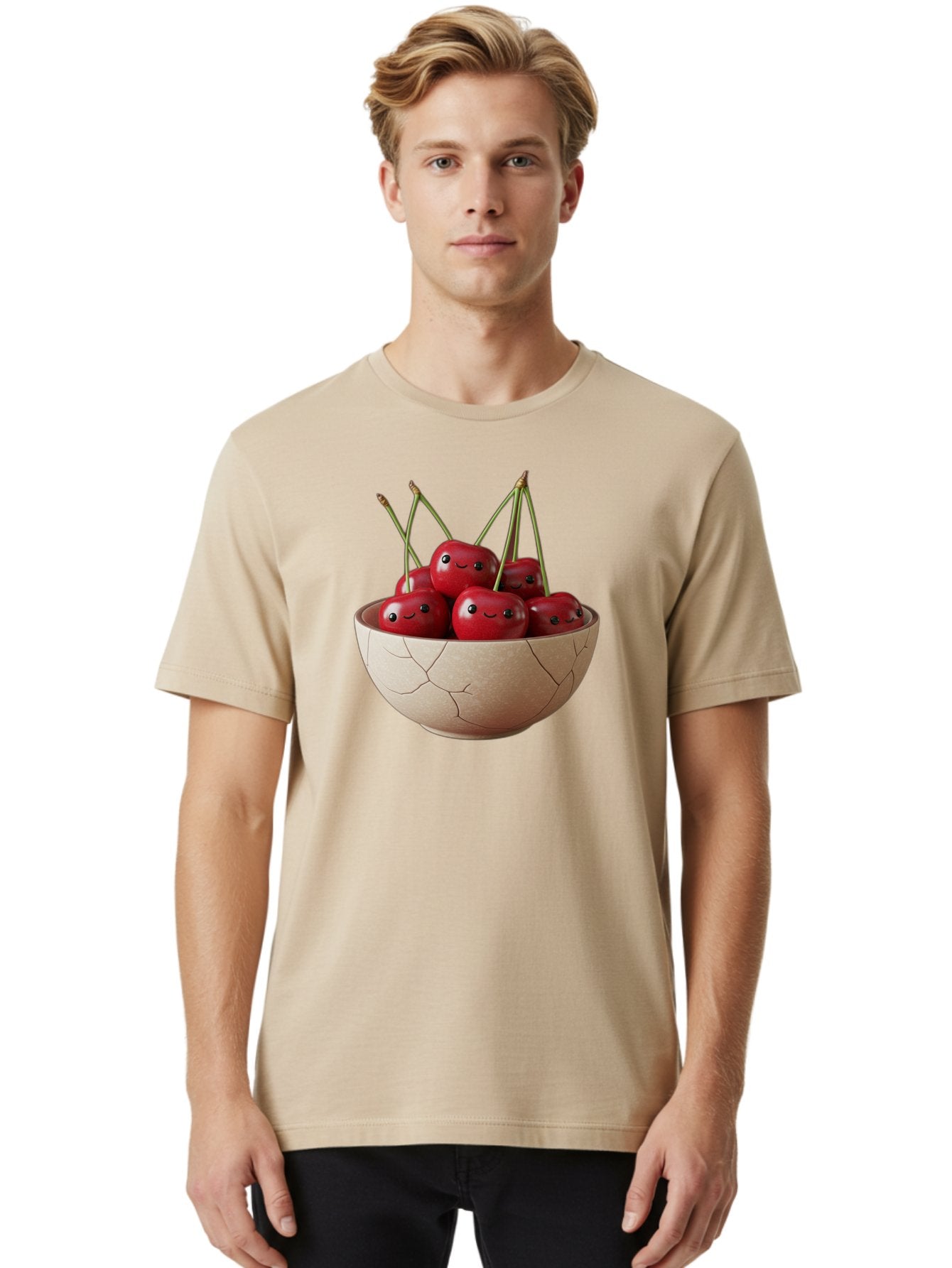 Cracked-Bowl-Cherries-1 Men'S Graphic Tee, 100% Cotton, Comfortable Casual Summer Wear, Machine Washable, Vintage Camera, Old Camera, Antique Camera, Black Camera, Classic Photography, Photography Equipment, Nostalgic Device, Film Camera, Bai738 28