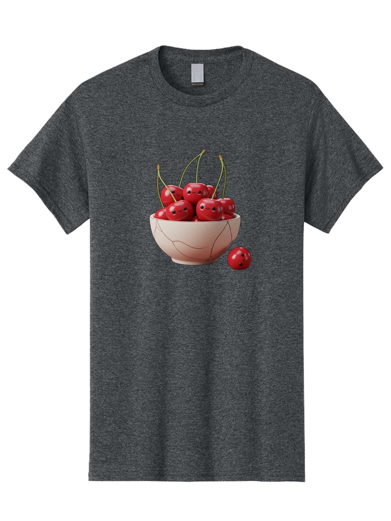 Cracked-Bowl-Cherries-2 Men'S Graphic Tee, 100% Cotton, Comfortable Casual Summer Wear, Machine Washable, Vintage Camera, Old Camera, Antique Camera, Black Camera, Classic Photography, Photography Equipment, Nostalgic Device, Film Camera, Bai739 7
