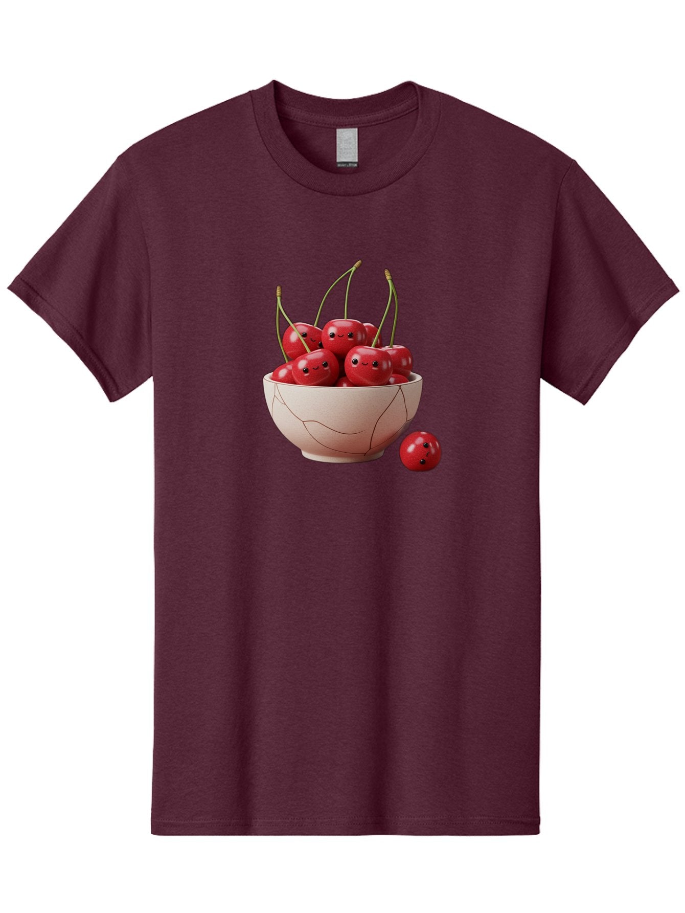 Cracked-Bowl-Cherries-2 Men'S Graphic Tee, 100% Cotton, Comfortable Casual Summer Wear, Machine Washable, Vintage Camera, Old Camera, Antique Camera, Black Camera, Classic Photography, Photography Equipment, Nostalgic Device, Film Camera, Bai739 12