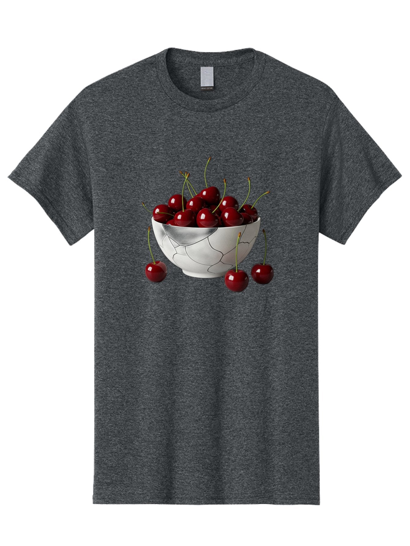 Cracked-Bowl-Cherries Men'S Graphic Tee, 100% Cotton, Comfortable Casual Summer Wear, Machine Washable, Vintage Camera, Old Camera, Antique Camera, Black Camera, Classic Photography, Photography Equipment, Nostalgic Device, Film Camera, Bai742 14