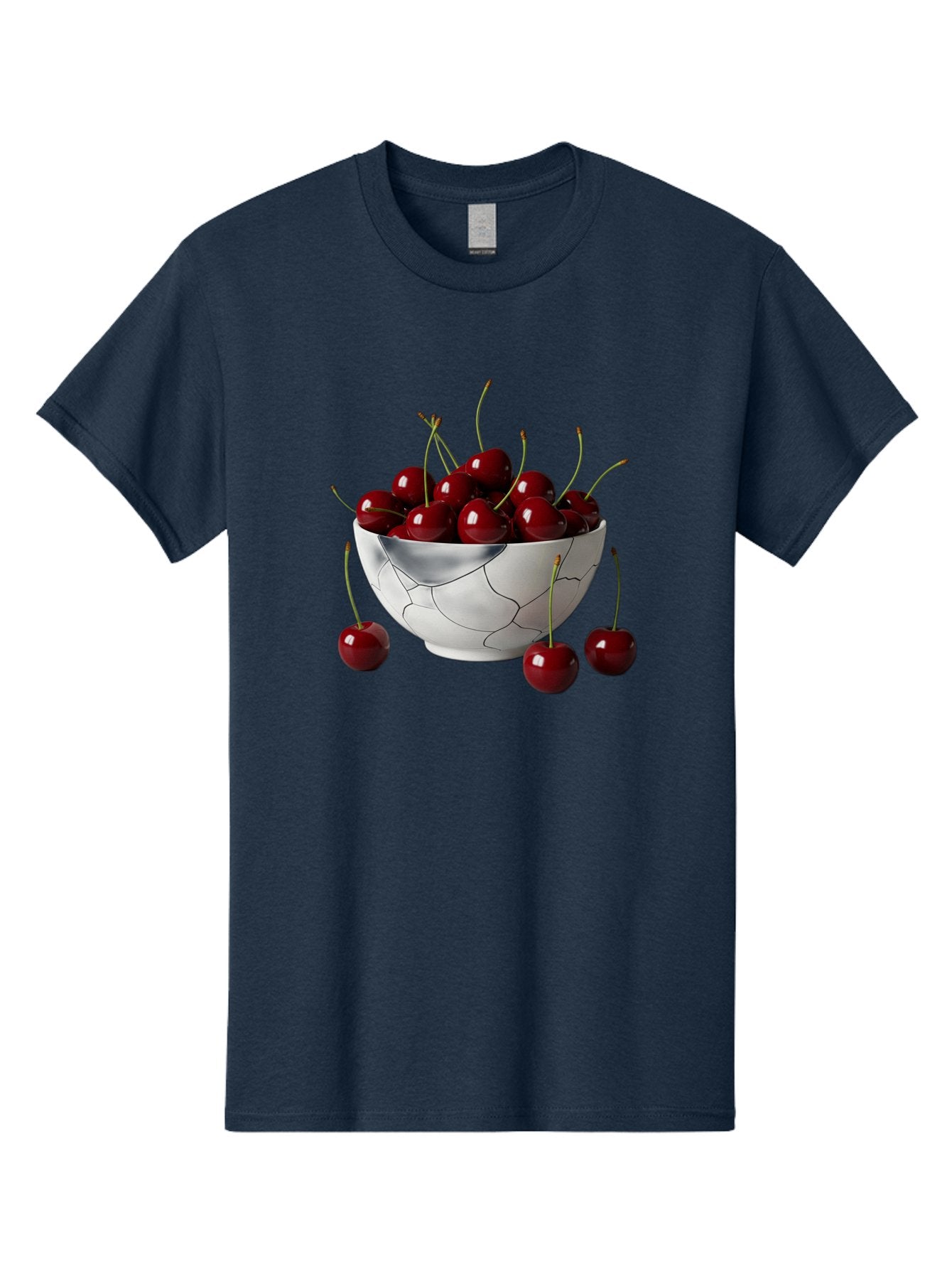 Cracked-Bowl-Cherries Men'S Graphic Tee, 100% Cotton, Comfortable Casual Summer Wear, Machine Washable, Vintage Camera, Old Camera, Antique Camera, Black Camera, Classic Photography, Photography Equipment, Nostalgic Device, Film Camera, Bai742 9