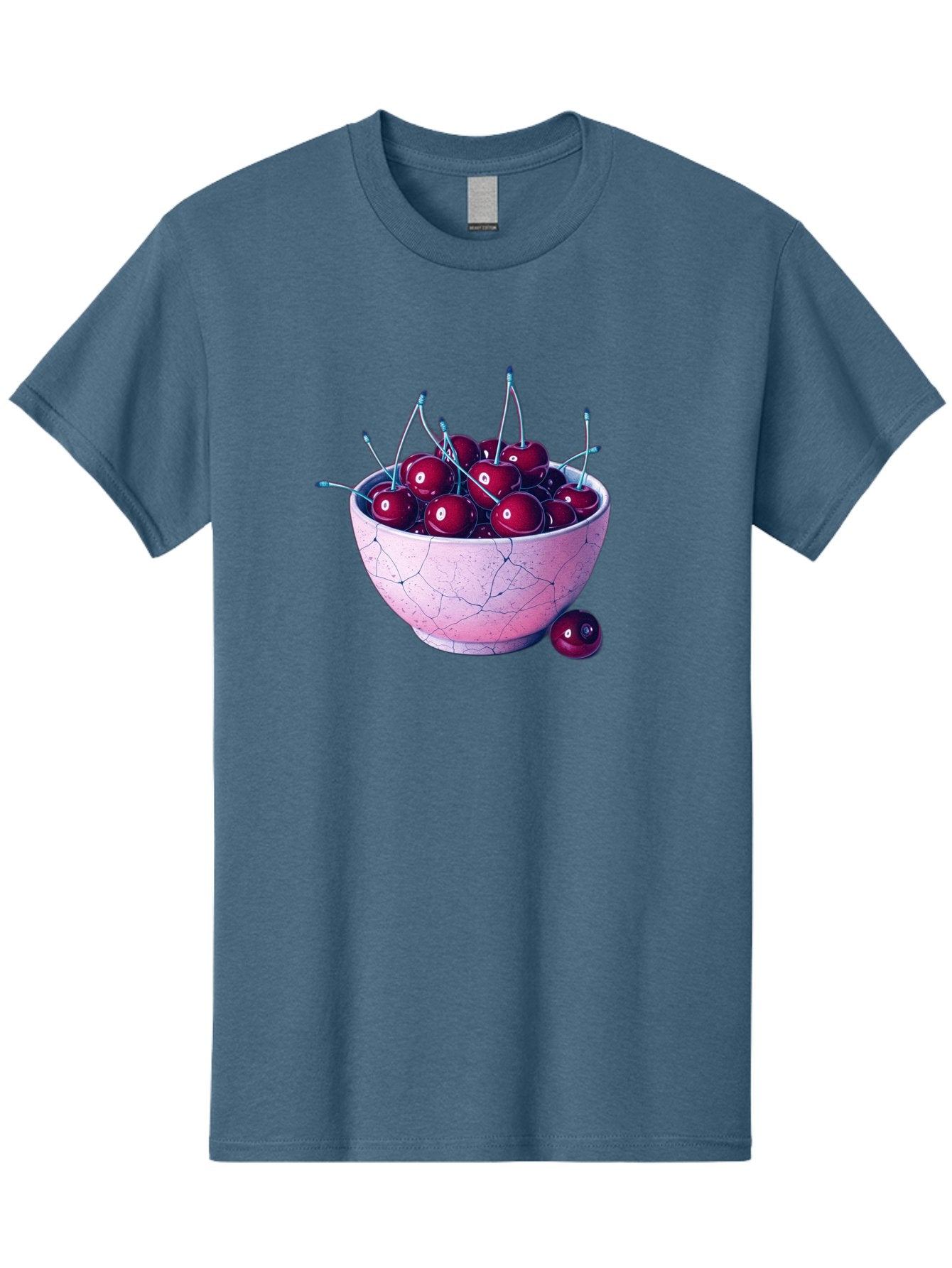 Cracked-Bowl-Of-Cherries Men'S Graphic Tee, 100% Cotton, Comfortable Casual Summer Wear, Machine Washable, Vintage Camera, Old Camera, Antique Camera, Black Camera, Classic Photography, Photography Equipment, Nostalgic Device, Film Camera, Bai743 7
