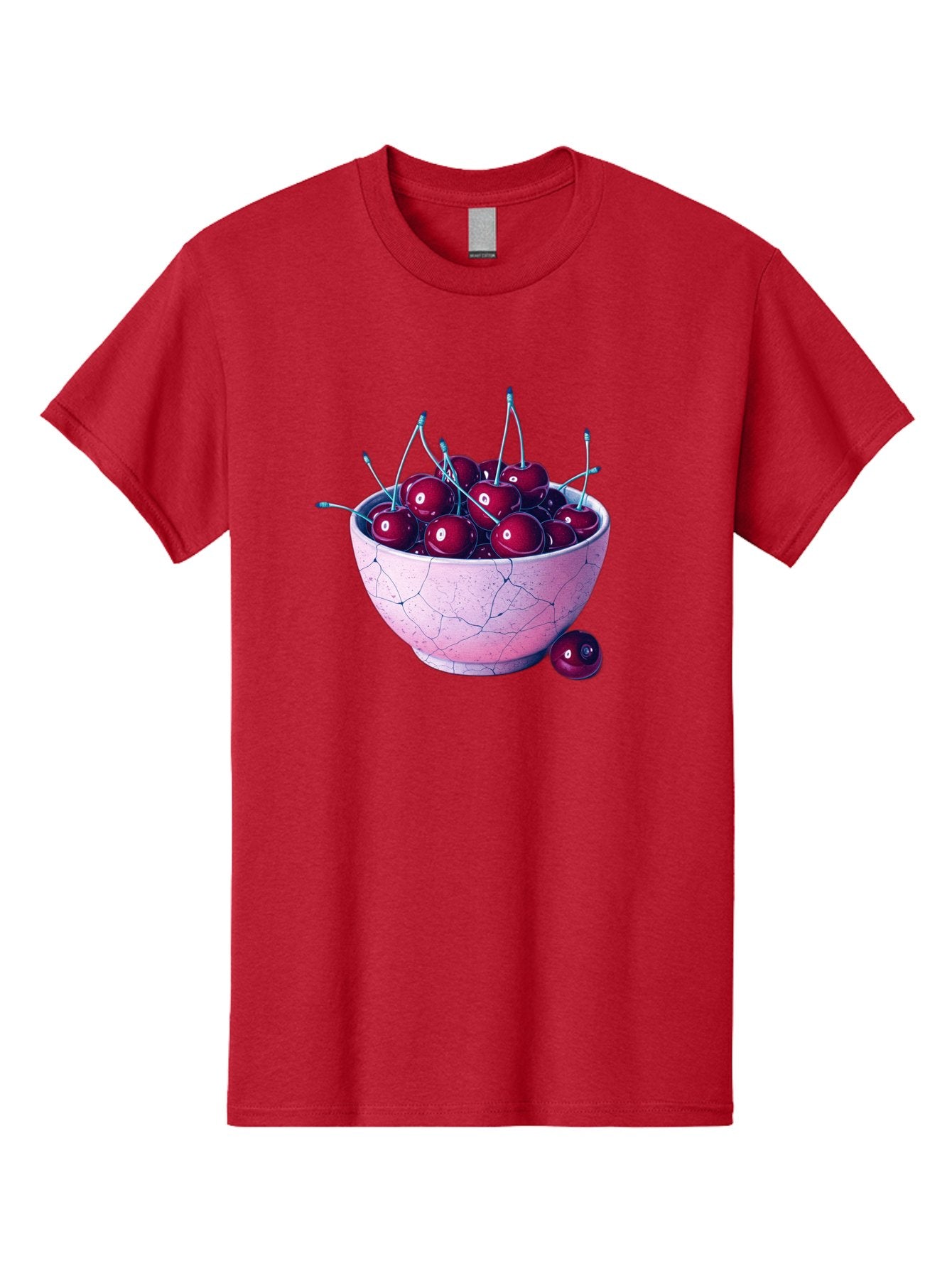 Cracked-Bowl-Of-Cherries Men'S Graphic Tee, 100% Cotton, Comfortable Casual Summer Wear, Machine Washable, Vintage Camera, Old Camera, Antique Camera, Black Camera, Classic Photography, Photography Equipment, Nostalgic Device, Film Camera, Bai743
