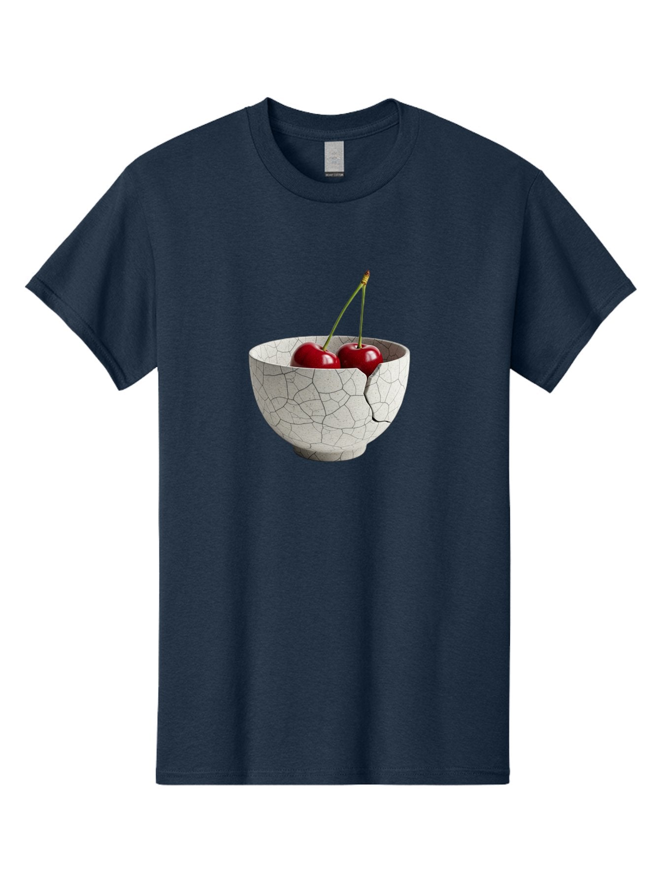 Cracked-Bowl-With-Cherries Men'S Graphic Tee, 100% Cotton, Comfortable Casual Summer Wear, Machine Washable, Vintage Camera, Old Camera, Antique Camera, Black Camera, Classic Photography, Photography Equipment, Nostalgic Device, Film Camera, Bai744
