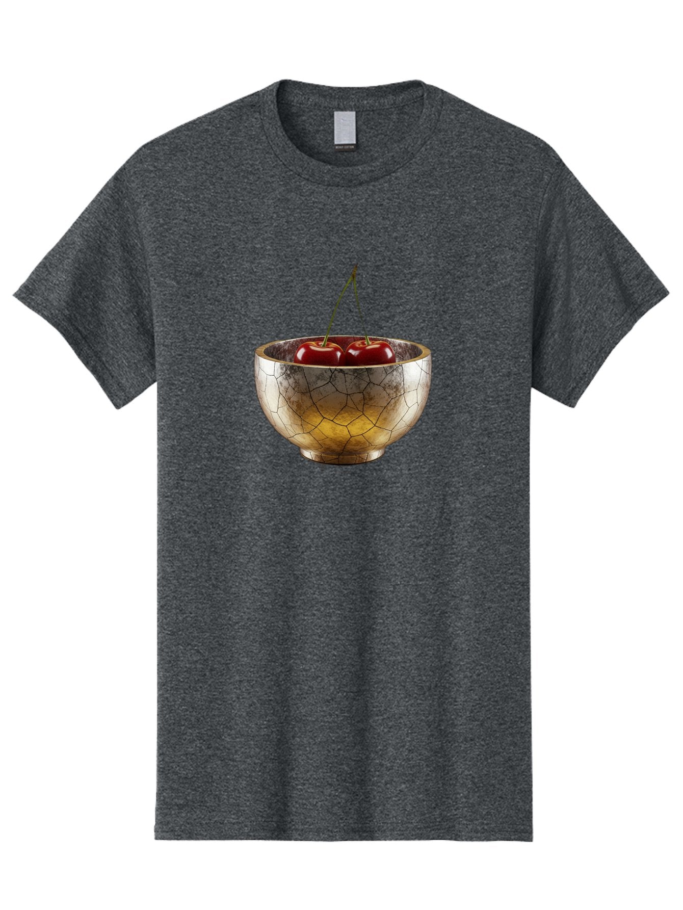 Cracked-Gold-Bowl-With-Cherries Men'S Graphic Tee, 100% Cotton, Comfortable Casual Summer Wear, Machine Washable, Vintage Camera, Old Camera, Antique Camera, Black Camera, Classic Photography, Photography Equipment, Nostalgic Device, Bai747 12