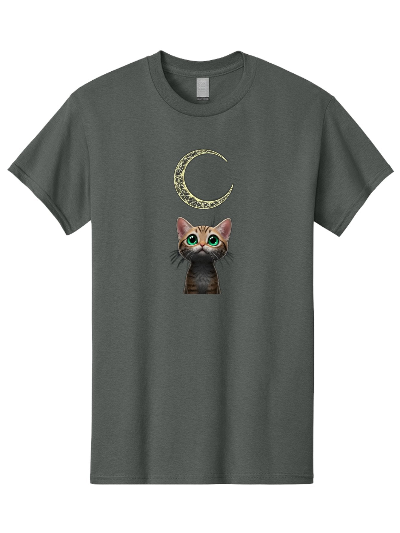 Crescent-Moon-Cat Men'S Graphic Tee, 100% Cotton, Comfortable Casual Summer Wear, Machine Washable, Vintage Camera, Old Camera, Antique Camera, Black Camera, Classic Photography, Photography Equipment, Nostalgic Device, Film Camera, Camera Art Bai749 7