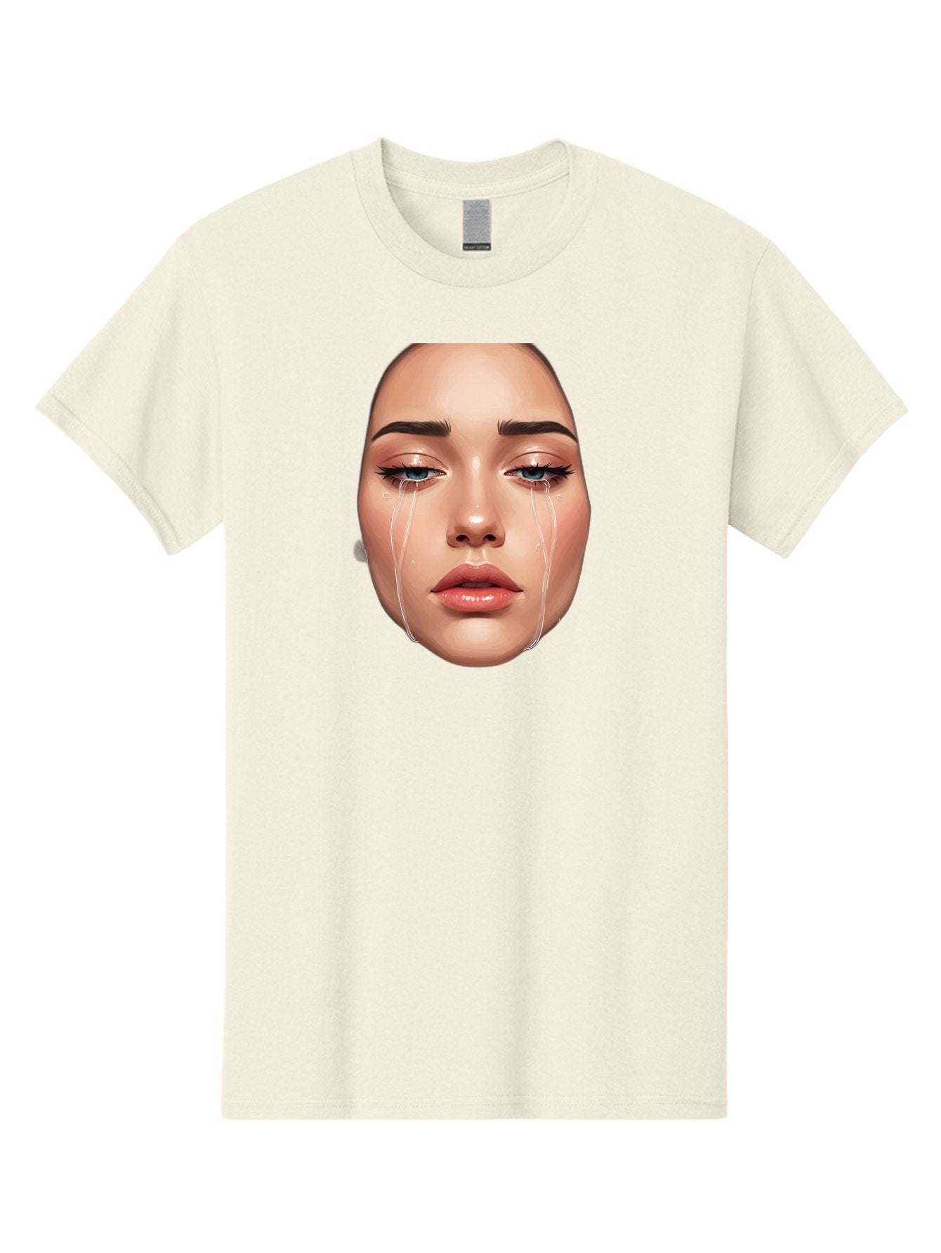 Crying-Face-1 Men'S Graphic Tee, 100% Cotton, Comfortable Casual Summer Wear, Machine Washable, Vintage Camera, Old Camera, Antique Camera, Black Camera, Classic Photography, Photography Equipment, Nostalgic Device, Film Camera, Camera Art Bai751 4