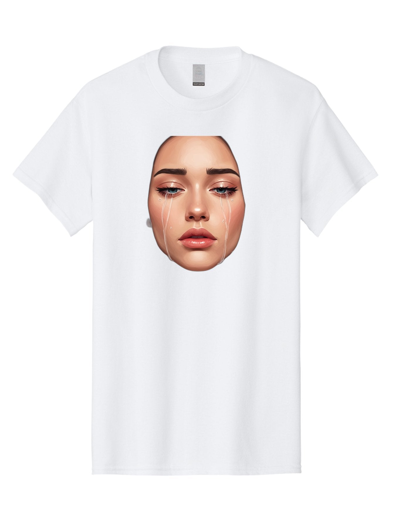 Crying-Face-1 Men'S Graphic Tee, 100% Cotton, Comfortable Casual Summer Wear, Machine Washable, Vintage Camera, Old Camera, Antique Camera, Black Camera, Classic Photography, Photography Equipment, Nostalgic Device, Film Camera, Camera Art Bai751 12