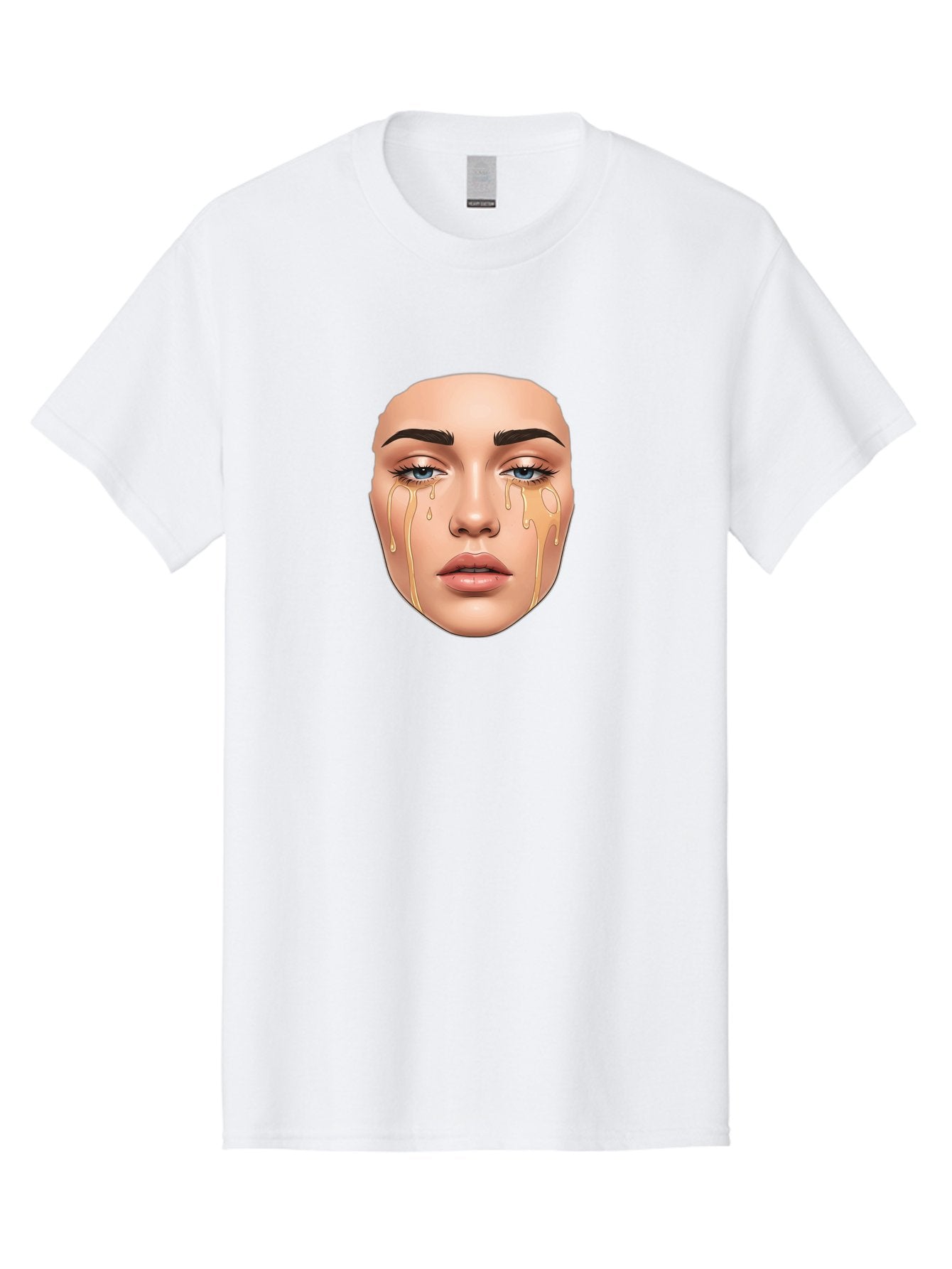 Crying-Face-2 Men'S Graphic Tee, 100% Cotton, Comfortable Casual Summer Wear, Machine Washable, Vintage Camera, Old Camera, Antique Camera, Black Camera, Classic Photography, Photography Equipment, Nostalgic Device, Film Camera, Camera Art Bai752 3