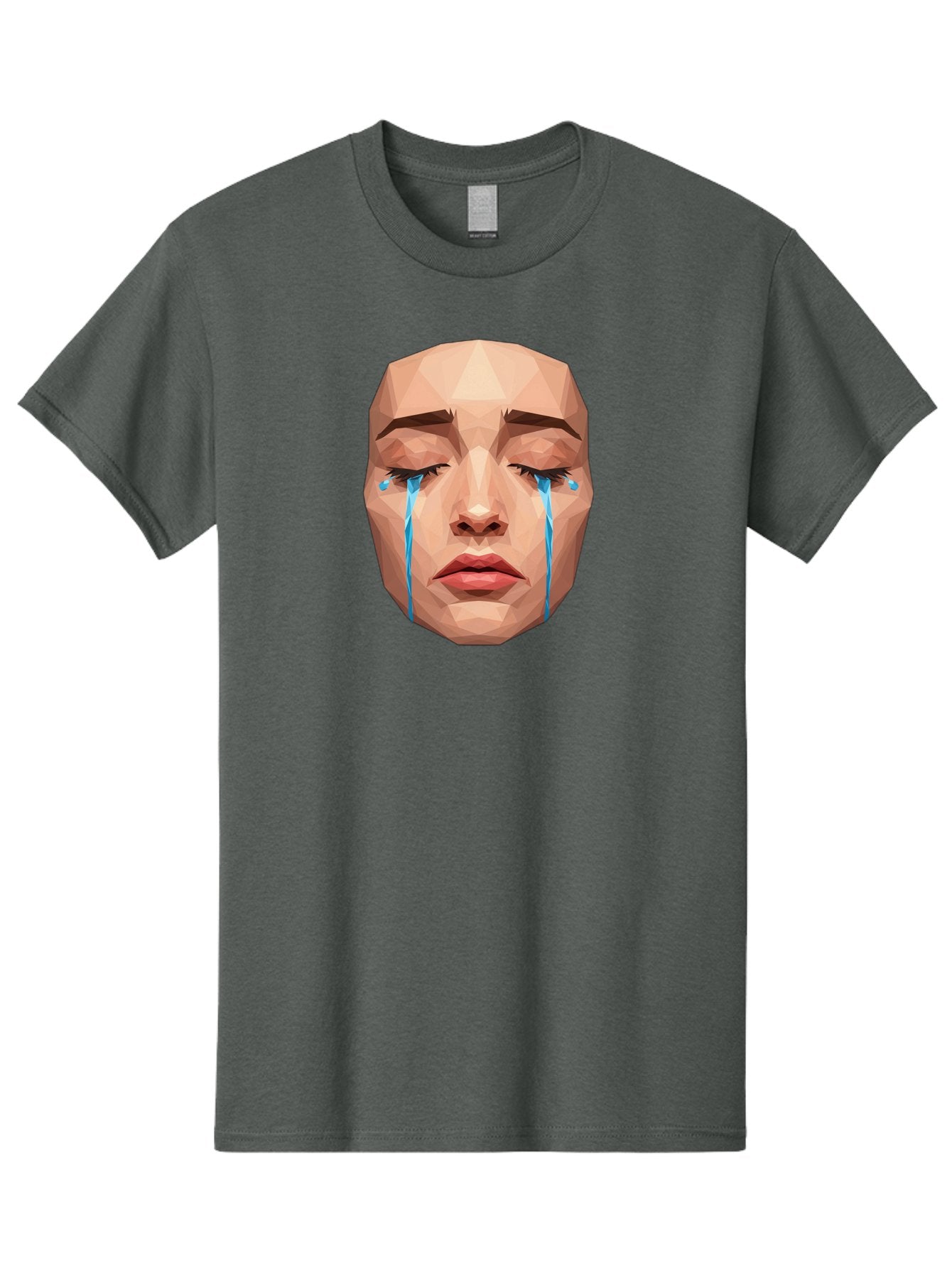 Crying-Face-3 Men'S Graphic Tee, 100% Cotton, Comfortable Casual Summer Wear, Machine Washable, Vintage Camera, Old Camera, Antique Camera, Black Camera, Classic Photography, Photography Equipment, Nostalgic Device, Film Camera, Camera Art Bai753 11